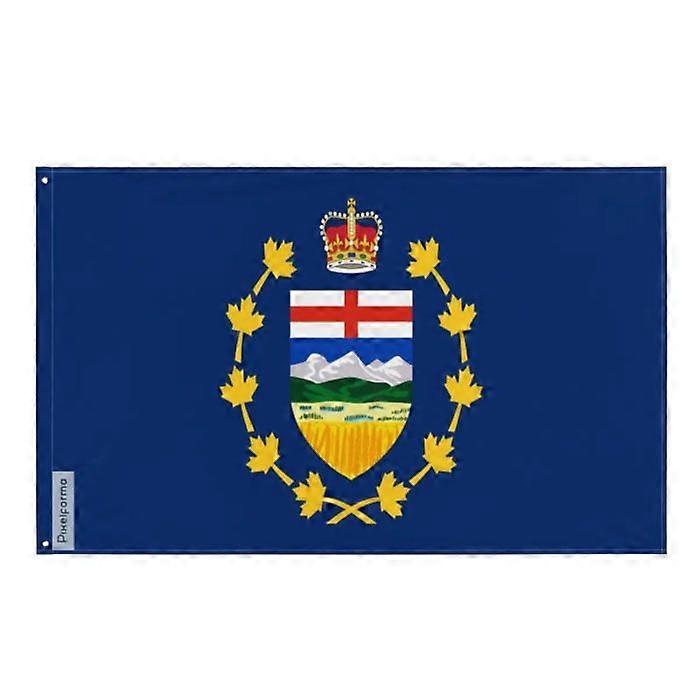 Flag - Alberta - 90 x 150 cm - Polyester - Double-sided print - Iron eyelets