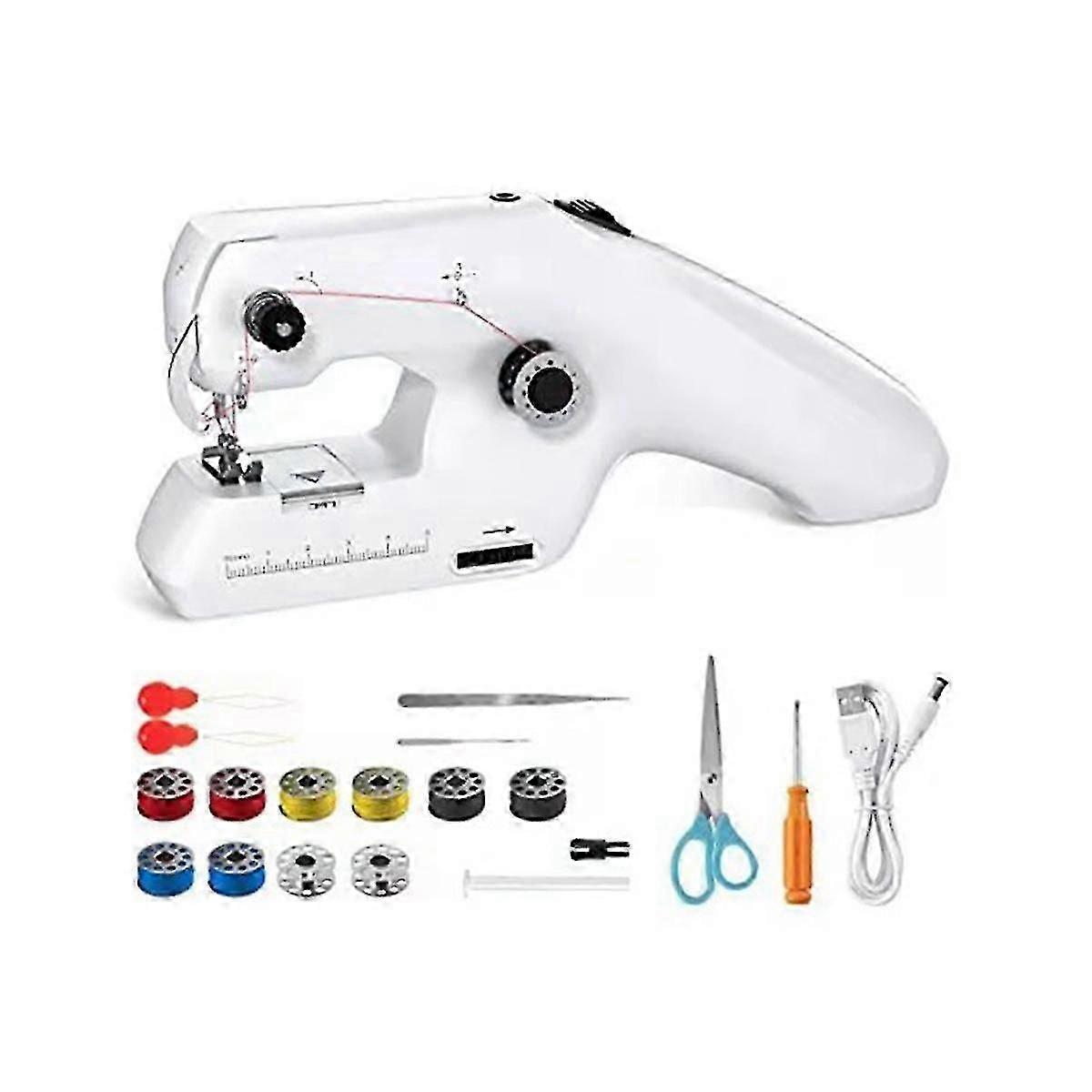 Automatic Handheld Sewing Machine, Mini Portable Sewing Machine Cordless Sewing Machine For Adult D