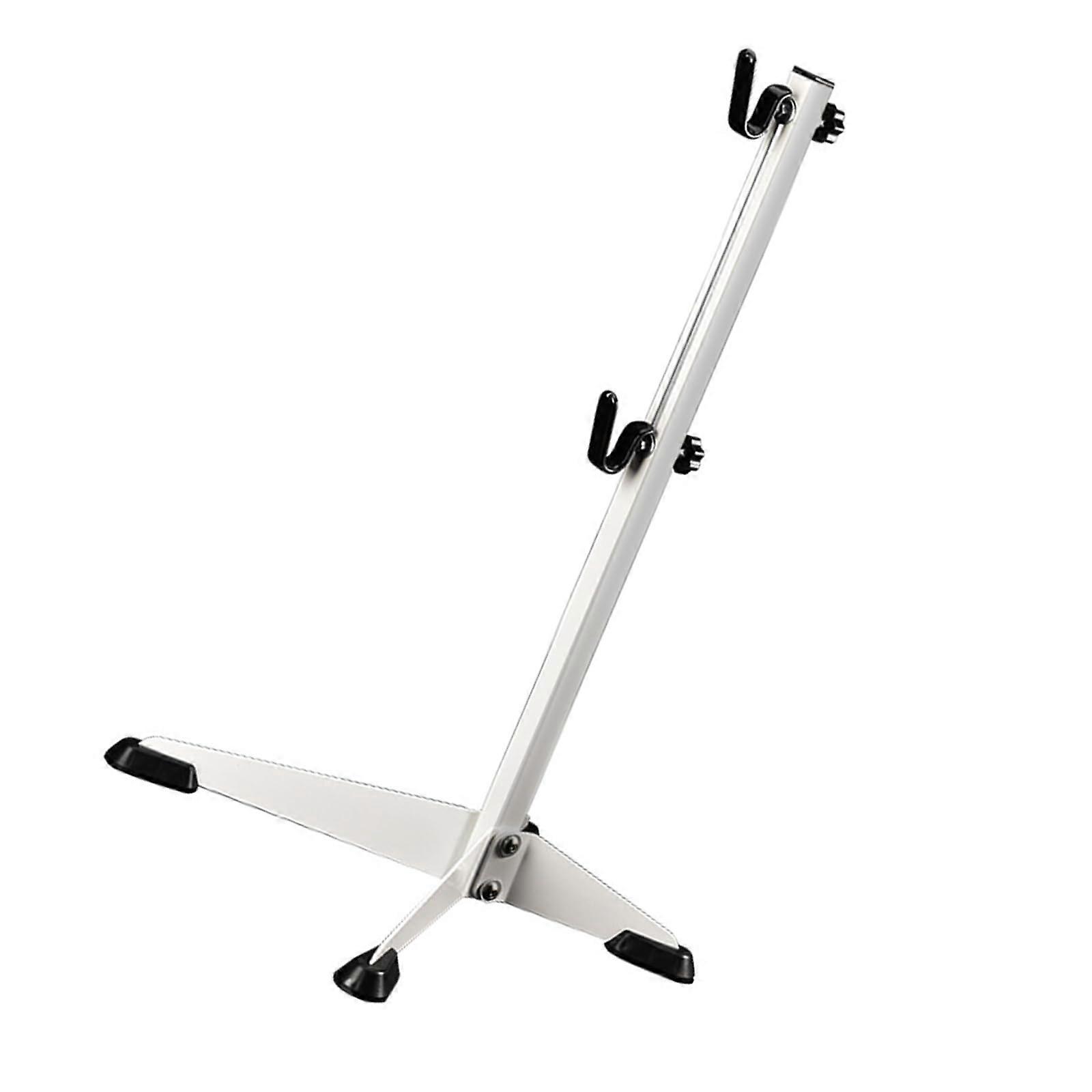 Bicycle Indoor Garage Storage Brackets Bike Adjustable Height Bicycle White Ref: 8918