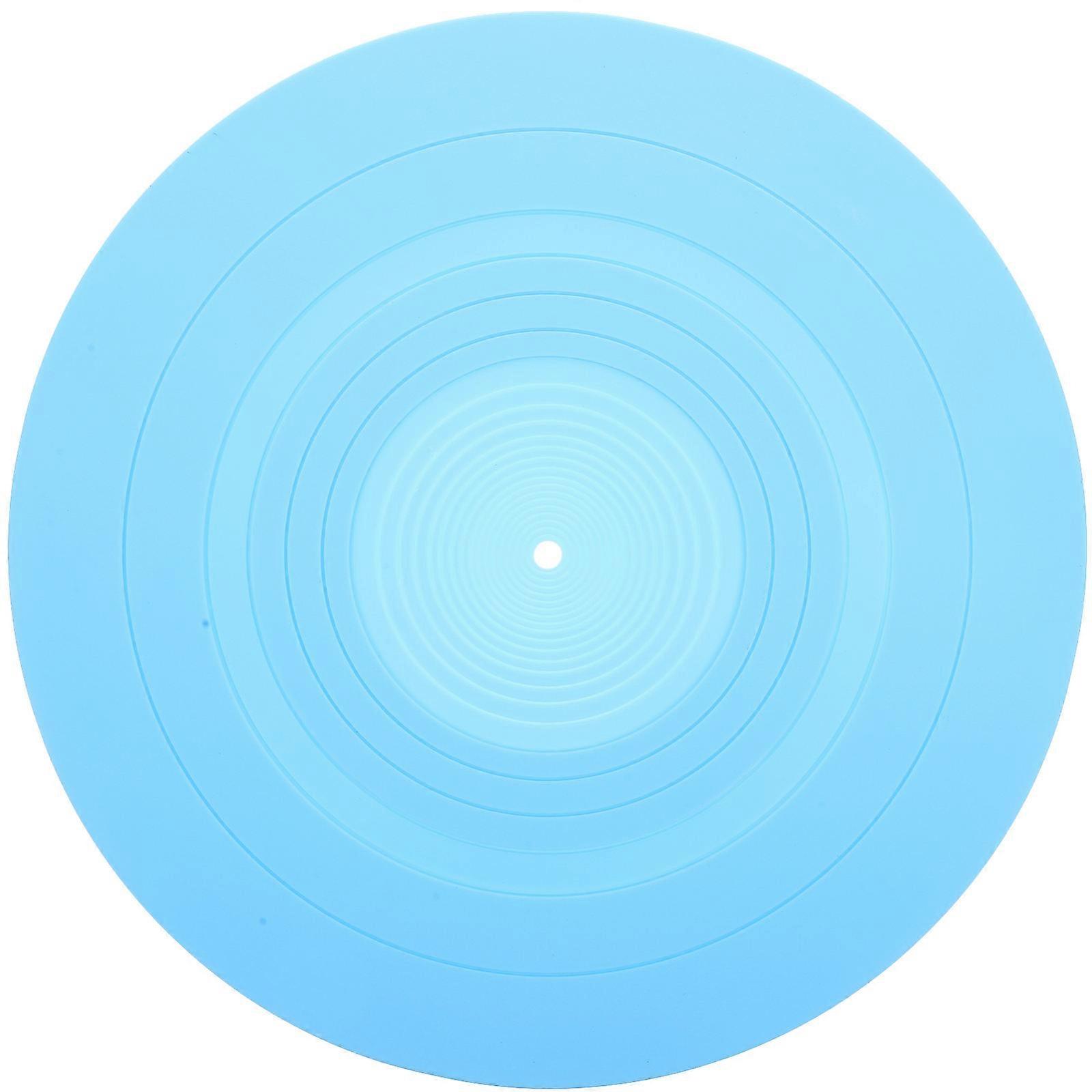 Silicone Record Player Mat for Turntable Lightweight, Static Free, Vibration and Noise Reducing Mat for Vinyl Enthusiasts