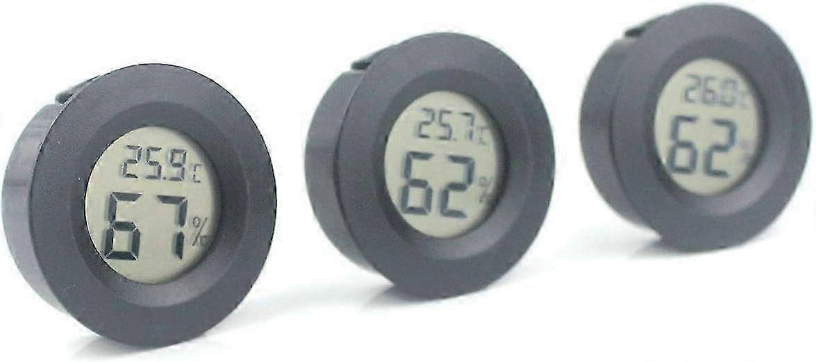 Mini Digital Temperature Humidity Monitor with LCD Display