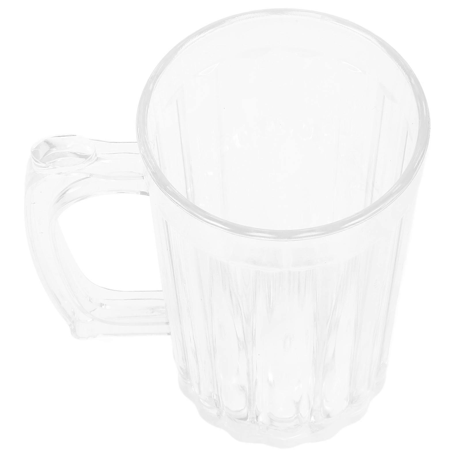 Acrylic Beer Mugs, Functional Suitable for Mixed Drinks and Beverages
