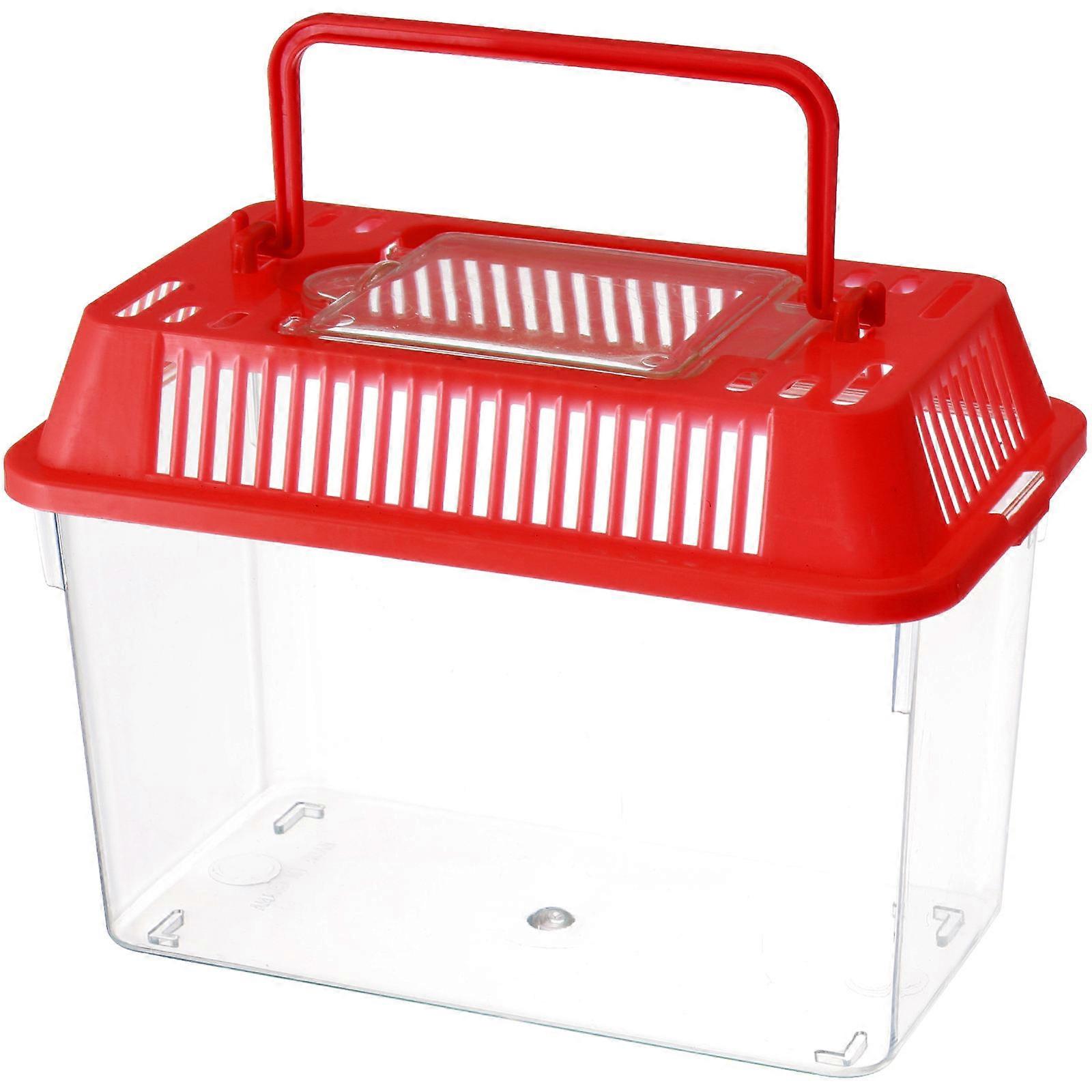 Small Plastic Fish Container, Easy Maintenance and Secure Handling for Pets