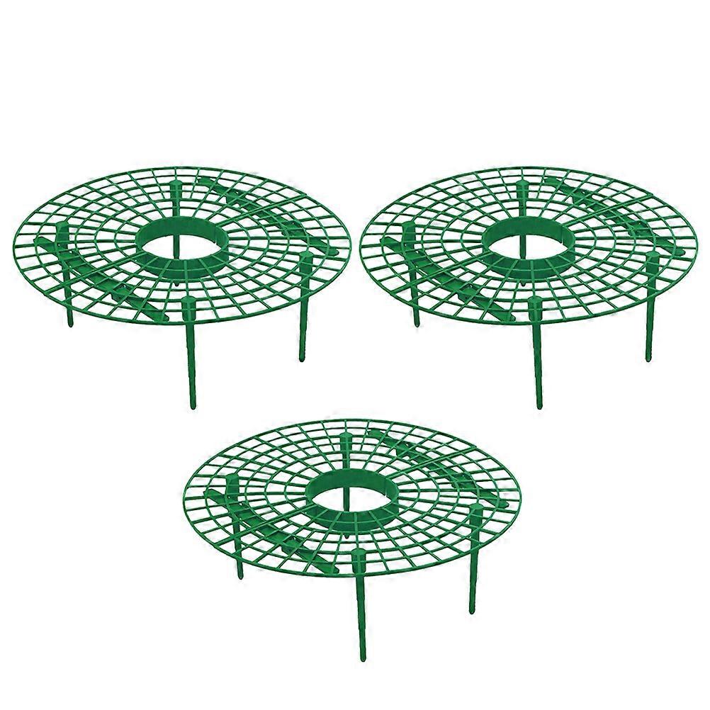 Flower Climbing Frame Fruit Cage Frame Reusable Garden Strawberry Fork 3Pcs Practical Design For Gardeners
