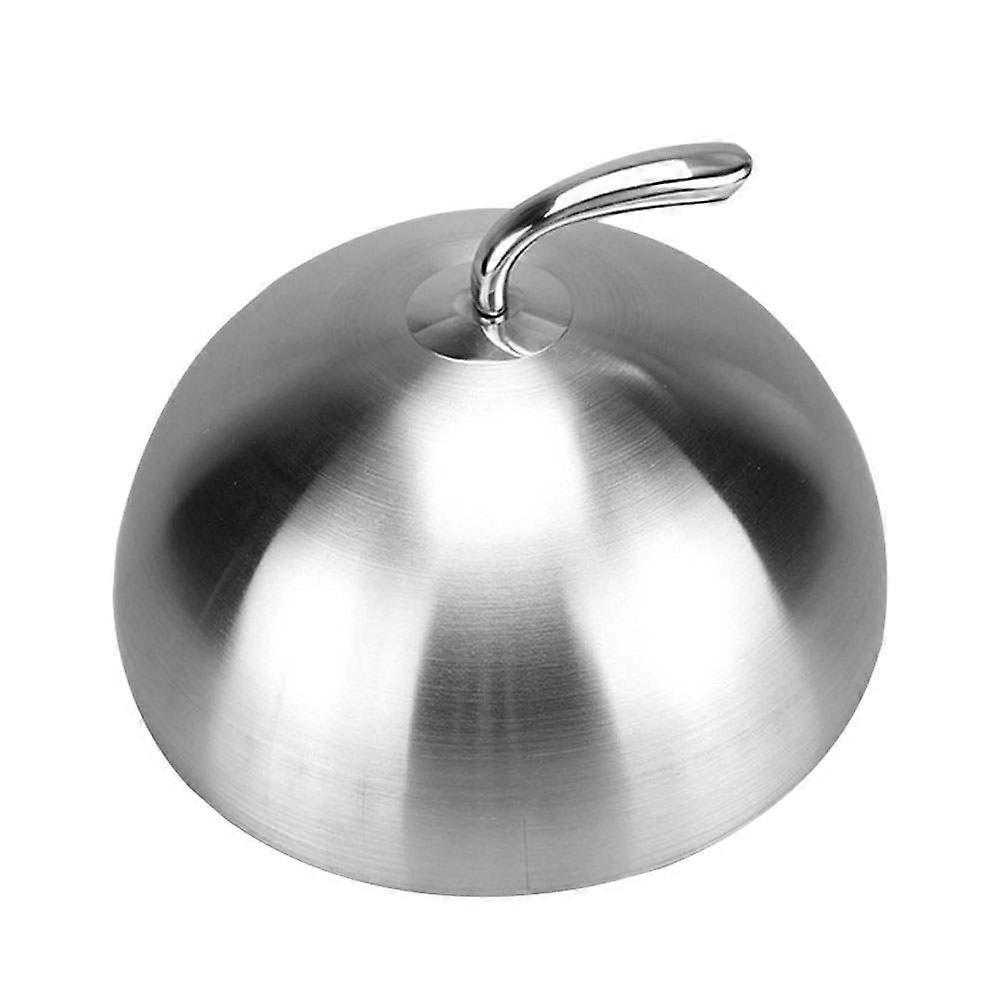 Kryty na servírovací mísy Nerez Kryt na potraviny Olej-Odolný proti hmyzu Prachotěsný Kulatý 26x26cm 1ks