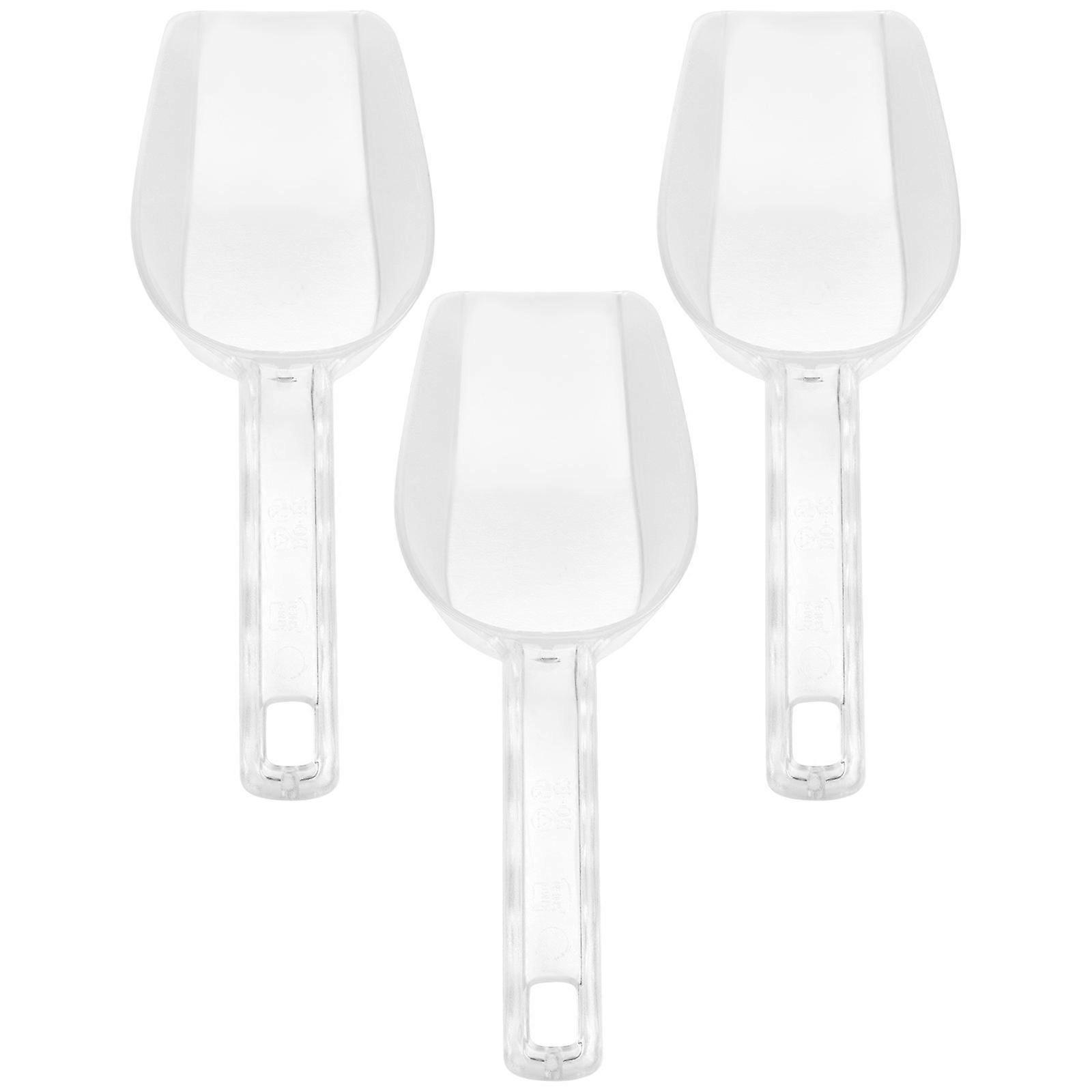 Food Scoops For Serving Smooth Surface 23x8cm Kitchen 3Pcs