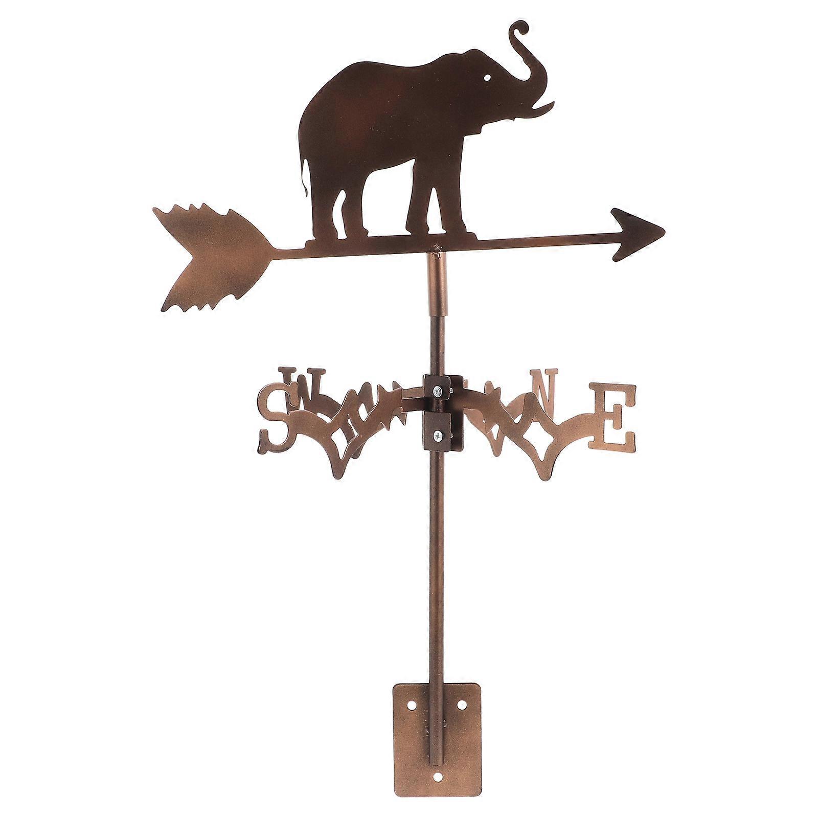 Stainless Steel Weathervane with Durable Wind Direction Indicator – Eye Catching Garden Decor in Vibrant Colors for Outdoor Spaces