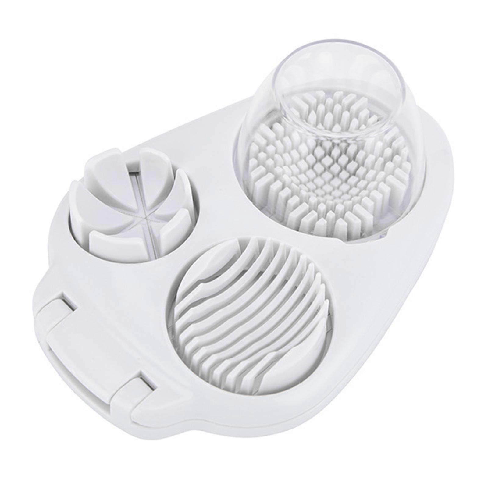 3 Slice Modes Egg Cutter 3 in 1 Functionality for Home Family