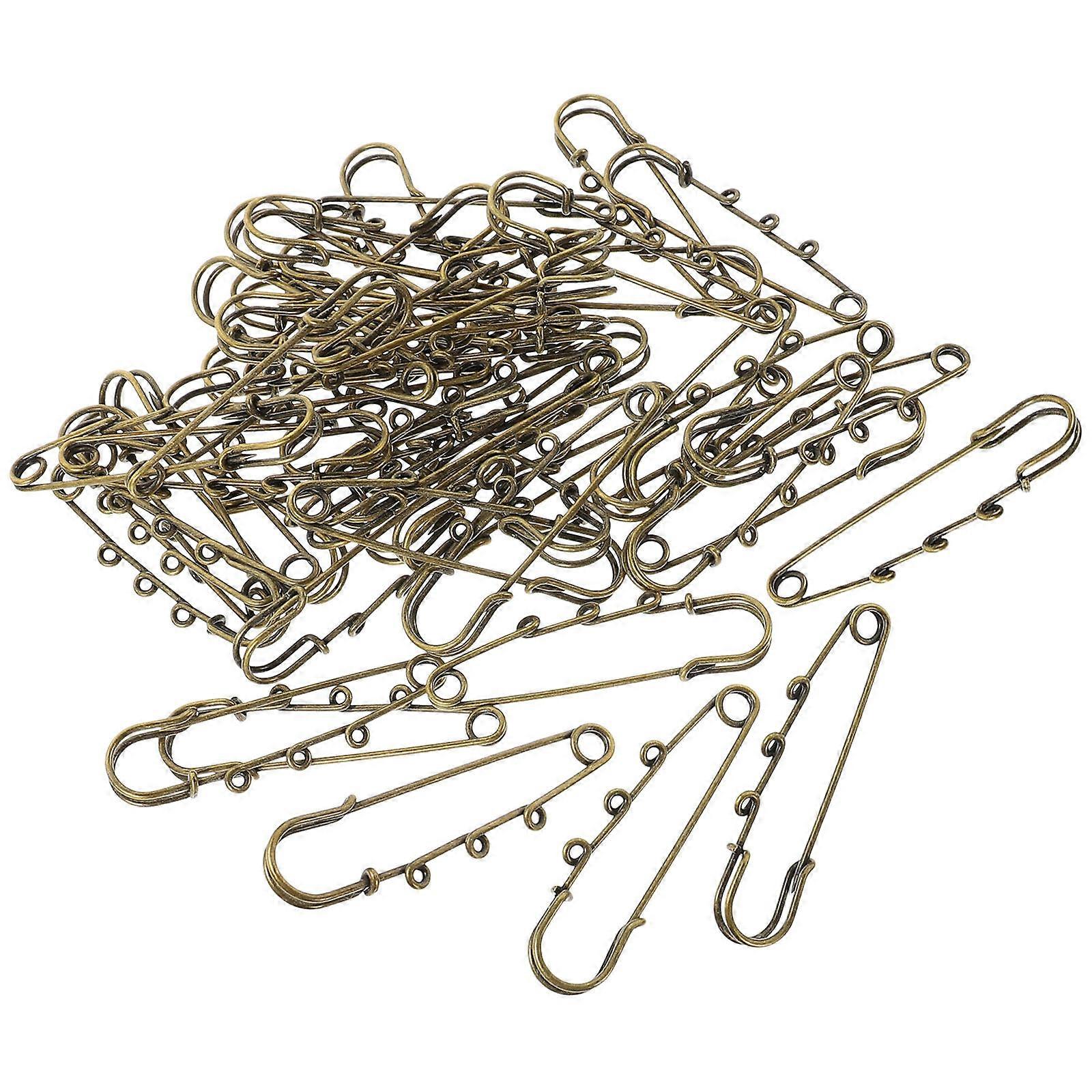 Metal Brooch Diy Pin Small Safety Pin For Women Craft Enthusiasts Daily Use 50Pcs