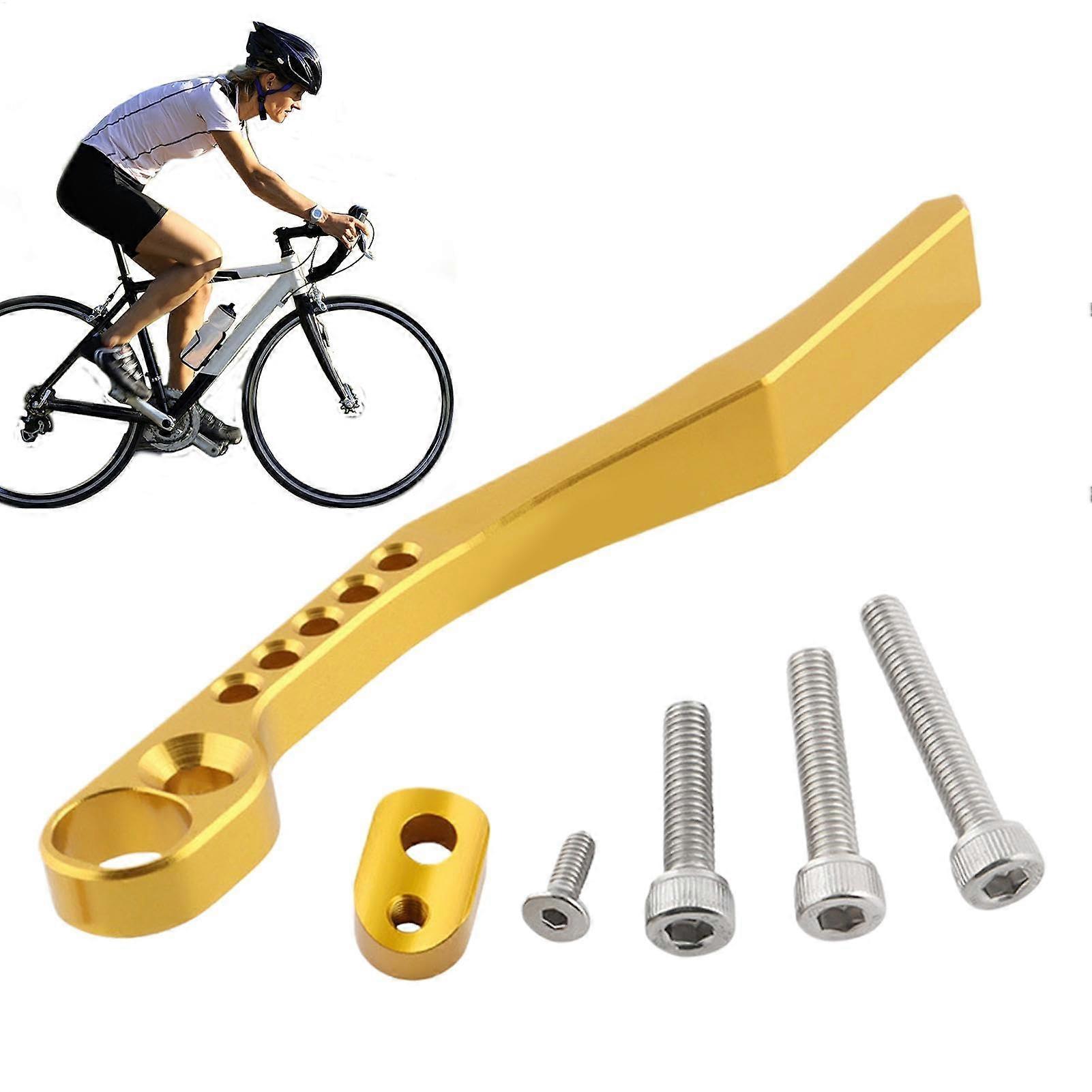 AntiDrop chain guide with screws, stainless bicycle accessories, chainring strap guard gold