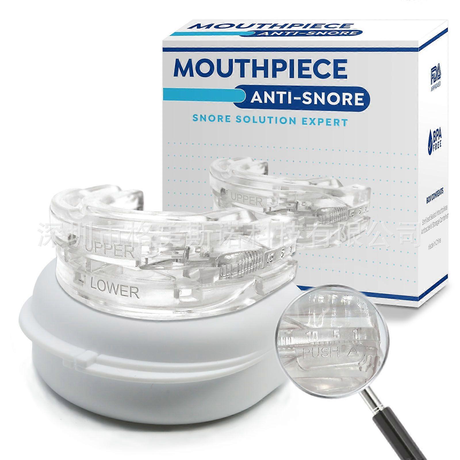 Adjustable Anti-Snoring Mouthguard . SleepPeacefully without SnoringnBrux.Night Time Mouthguard Stop Snore.