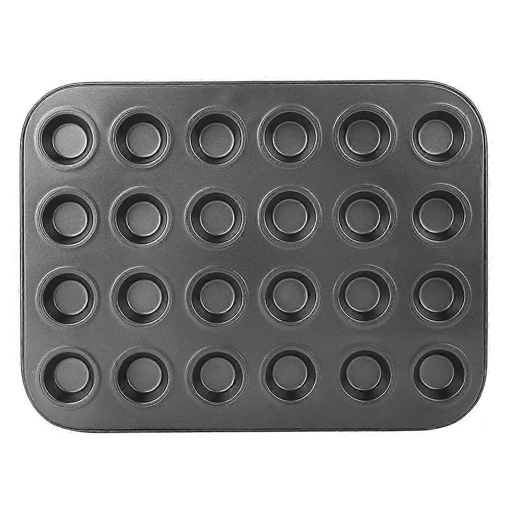 Moule à gâteau, muffin, œuf, tarte, 24 moules en acier inoxydable non collant