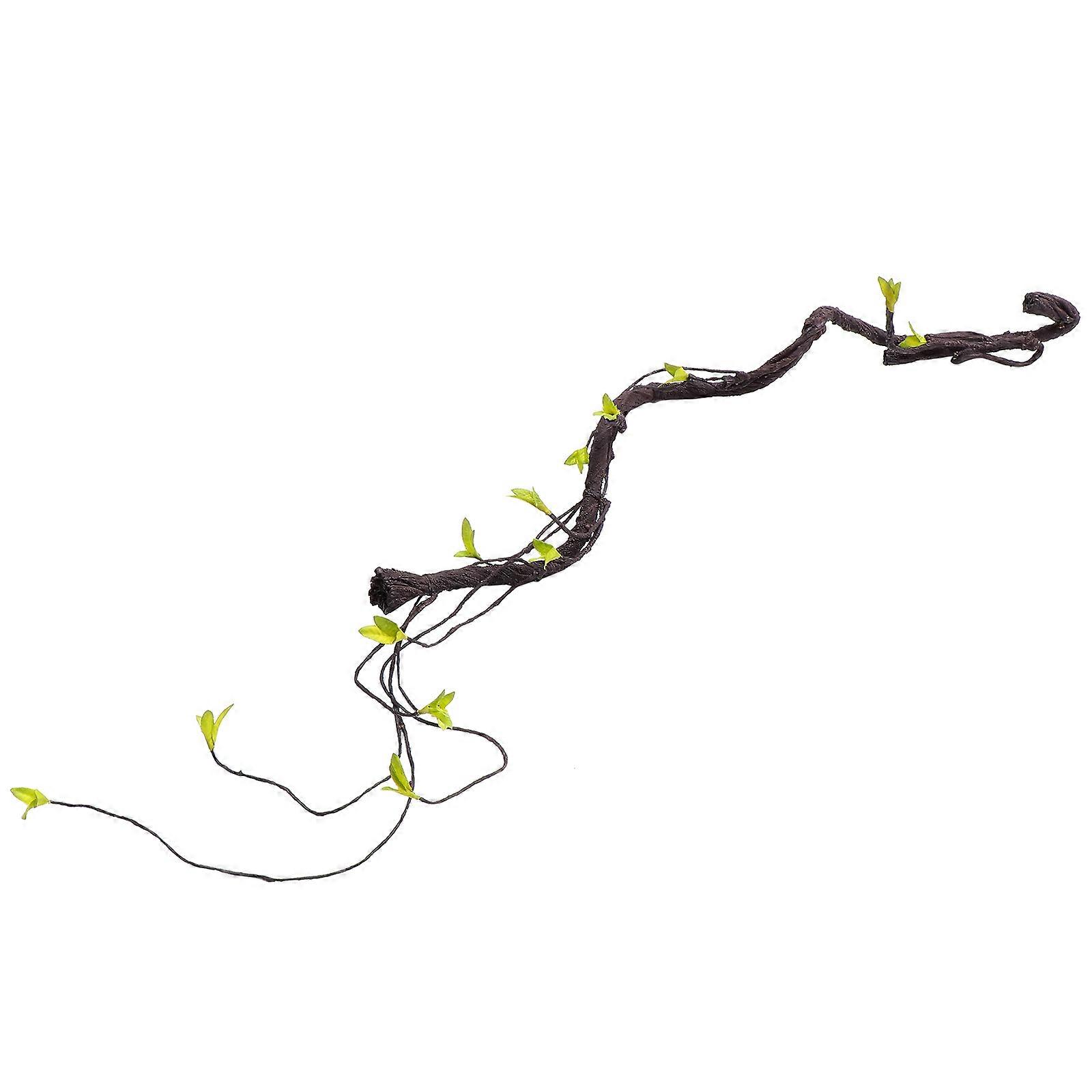 Simulation Rattan Artificial Plant Vine Reptile Accessories Climbing Support 1Set