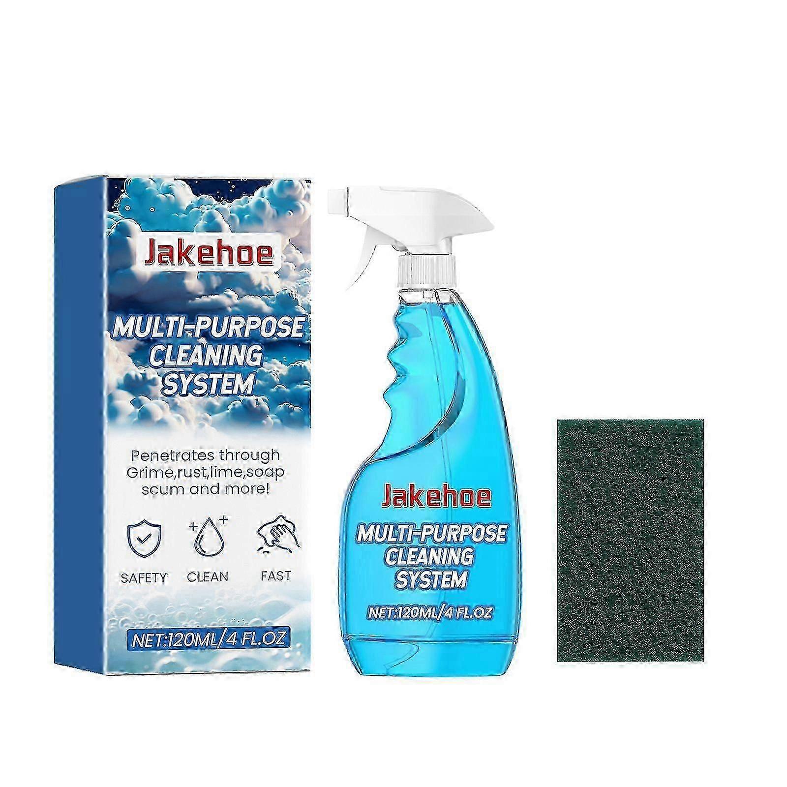 Multi Purpose Cleaning System, Gentle Decontamination Multi-Surface Foam Cleaner For Kitchen Cooktop Cookware