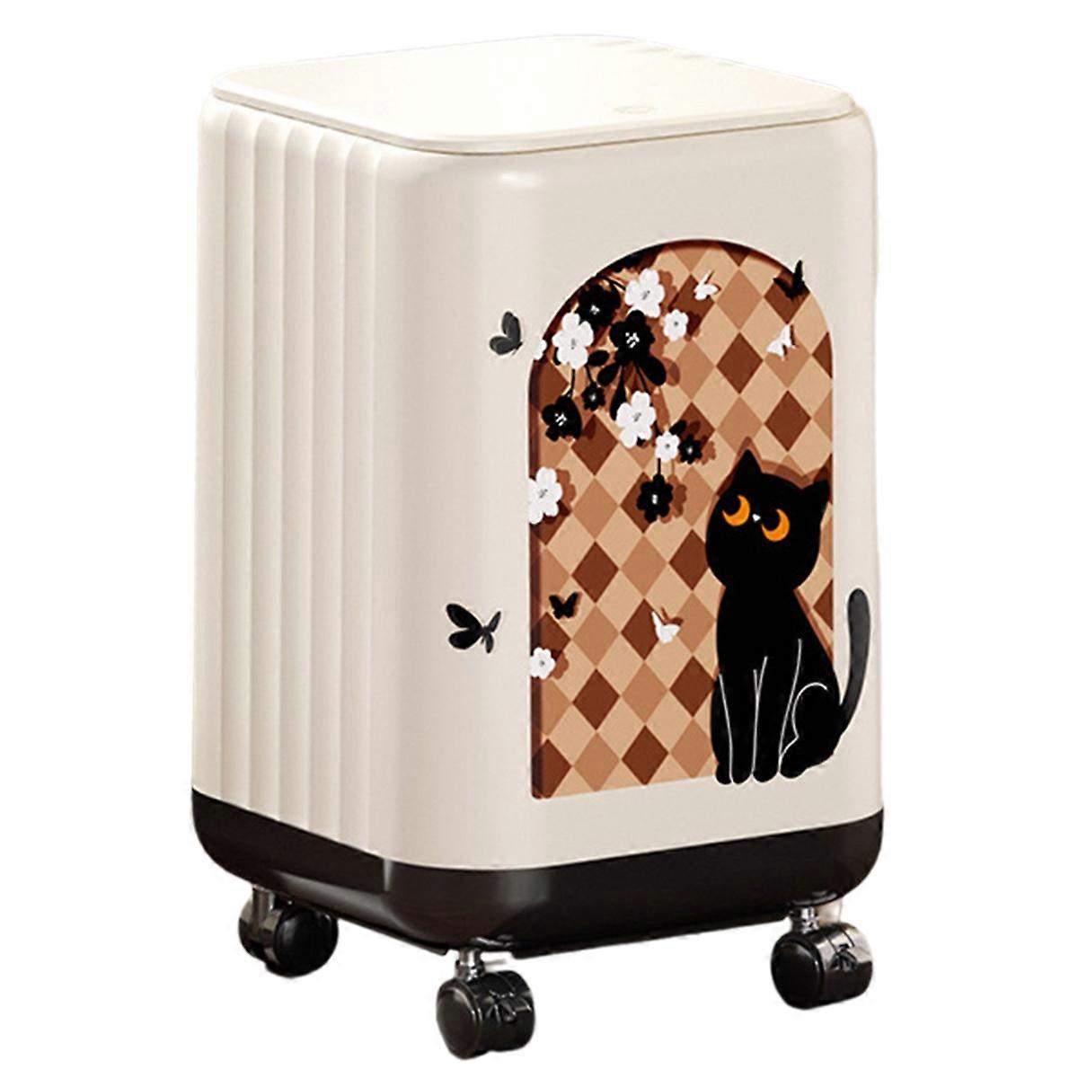 Cartoon Household Trash Can Kitchen High-Value Trash Can A