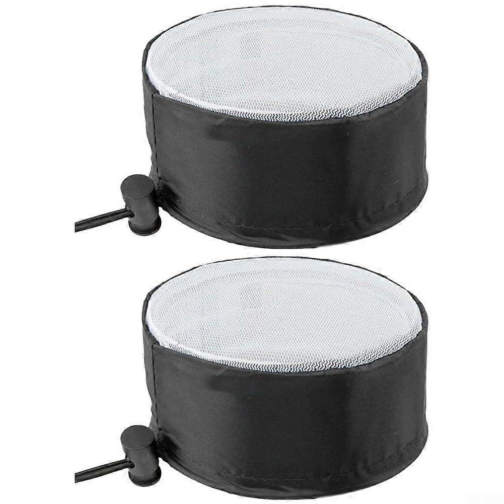 2 Pack Plant Grow Tent Cover M Size with Drawstring Closure for Dust Protection and Secure Fit, Indoor Gardening Accessory