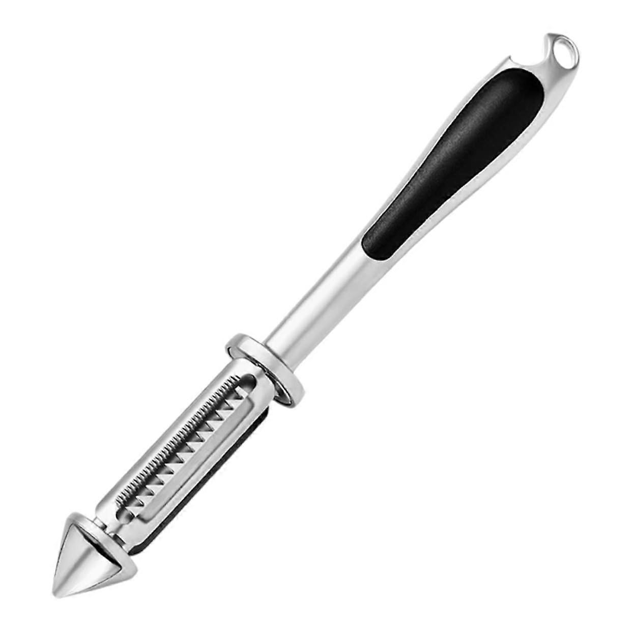 Potato Peeler and Corn Peeler - Multi-Functional Vegetable Peeler with Bottle Opener, Handheld Carrot Slicer, and Food Grater