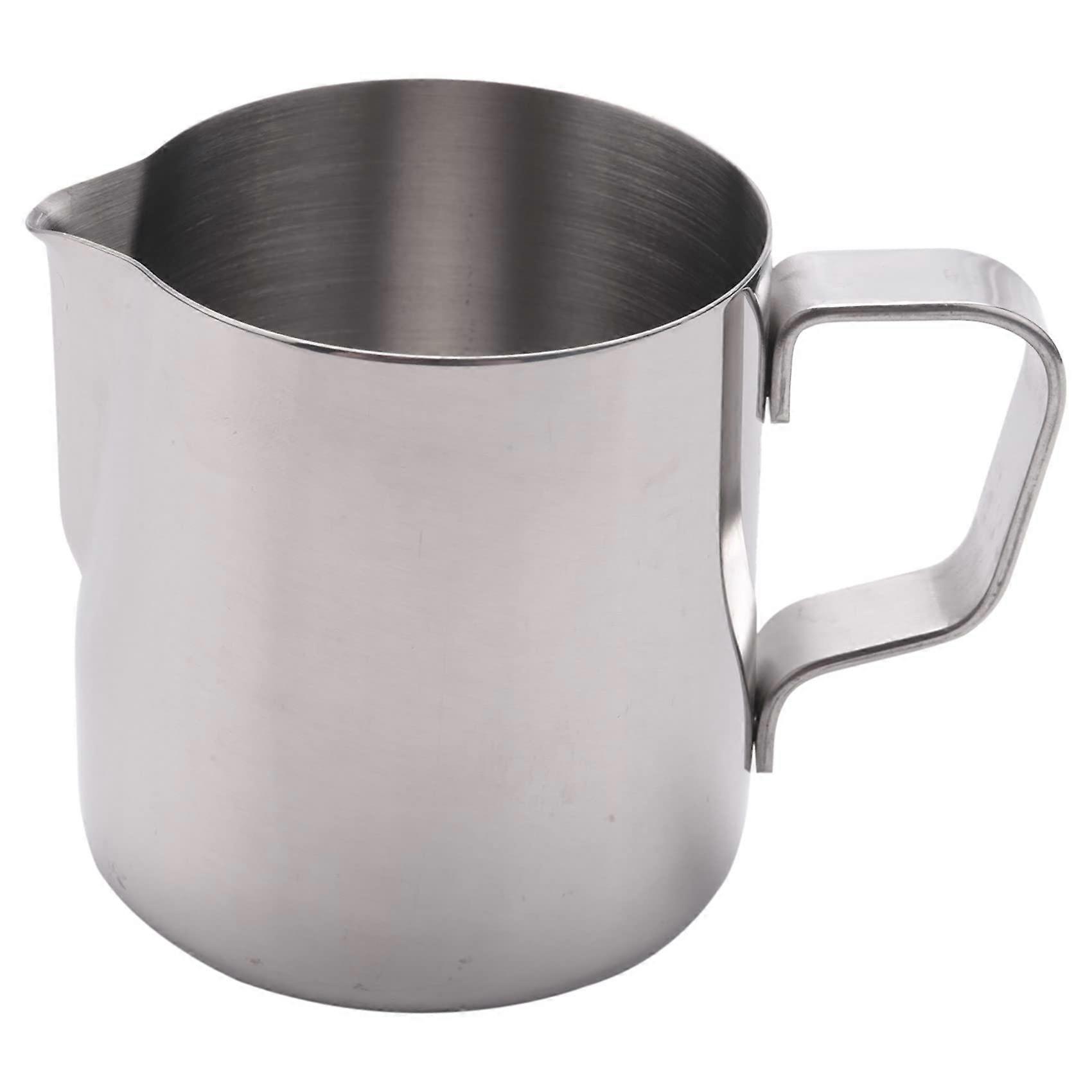 Stainless Steel Milk Jug For Milk Frother, 200 ml Capacity, Latte Frother Pitcher