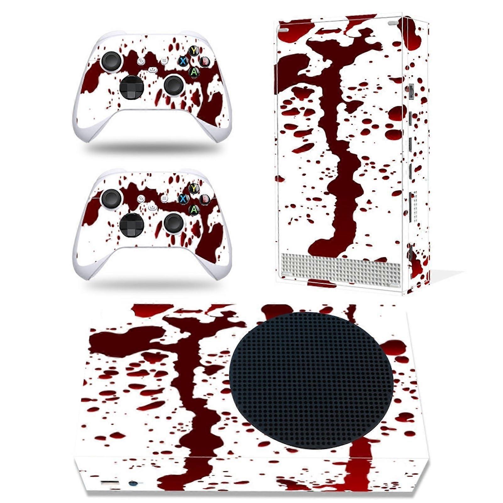 Vinyl Skin Decal Cover for Xbox Series S Console with 2 Wireless Controller Stickers