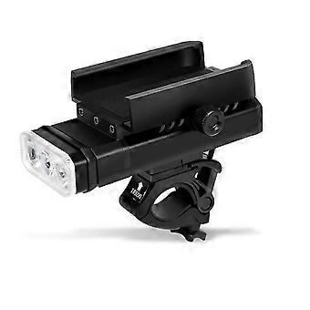 førte cykel lys foran usb genopladelig mobiltelefon support MTB 3 lampe perler lommelygte