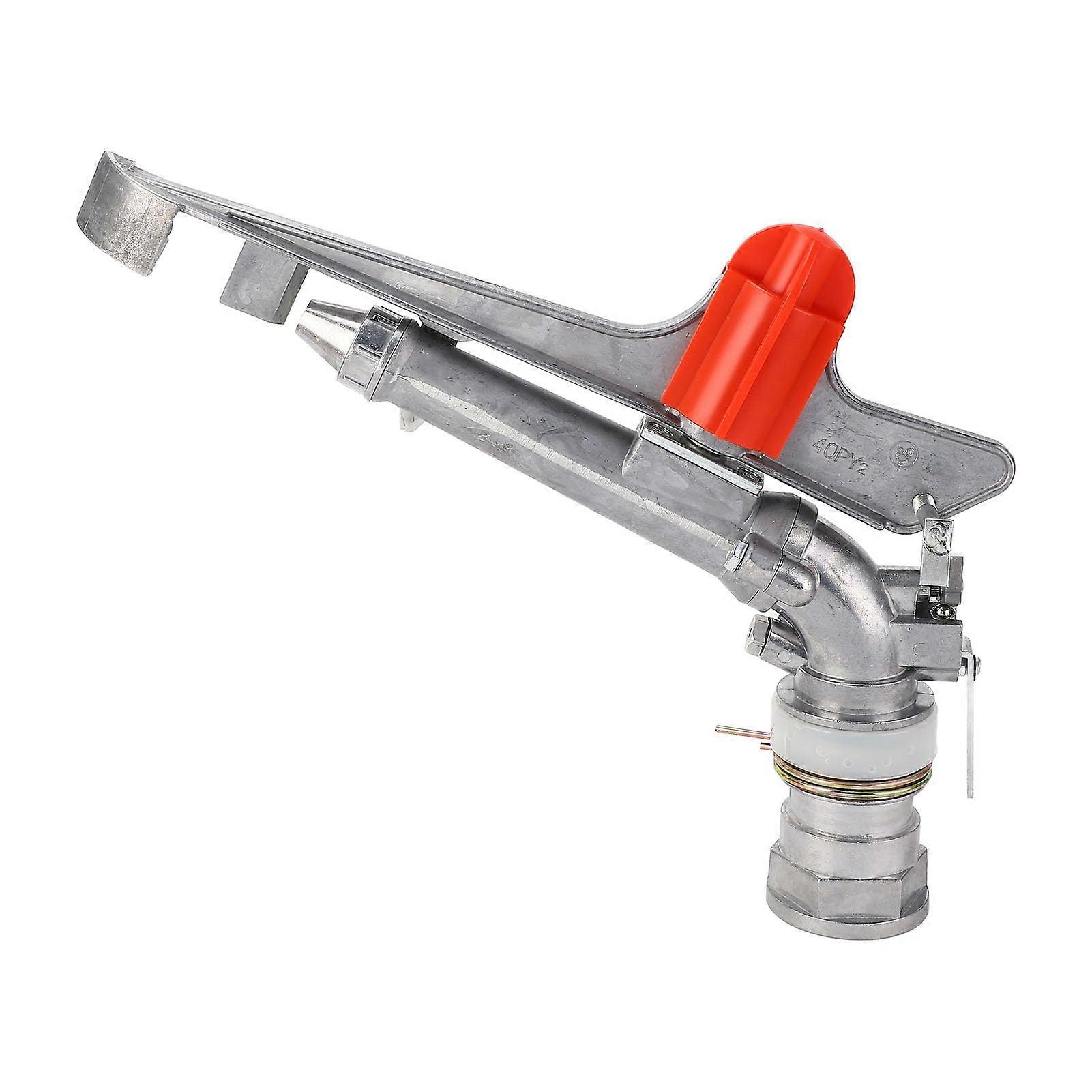 2-Inch Agricultural Irrigation Sprinkler, Adjustable 360° Spray Nozzle for Farms and Orchards, Durable and Efficient