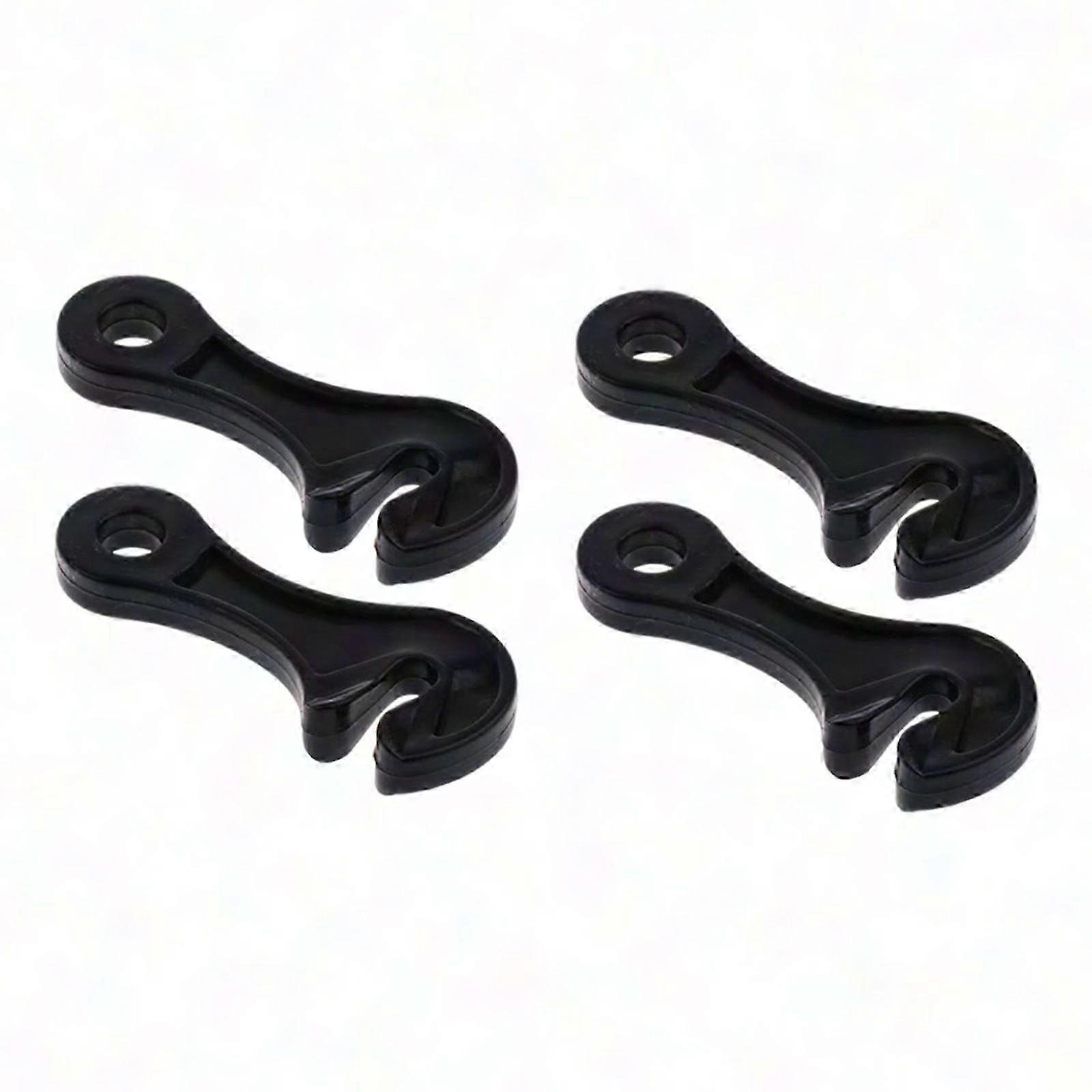 4x Durable Adjuster Rope Fasteners for Camping Gear
