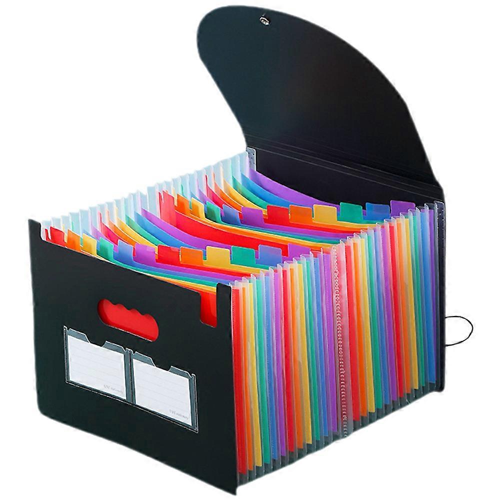 Desktop File Organizer Collapsible File Folder A4 Size For Engineers Doctors Researchers 1Pack