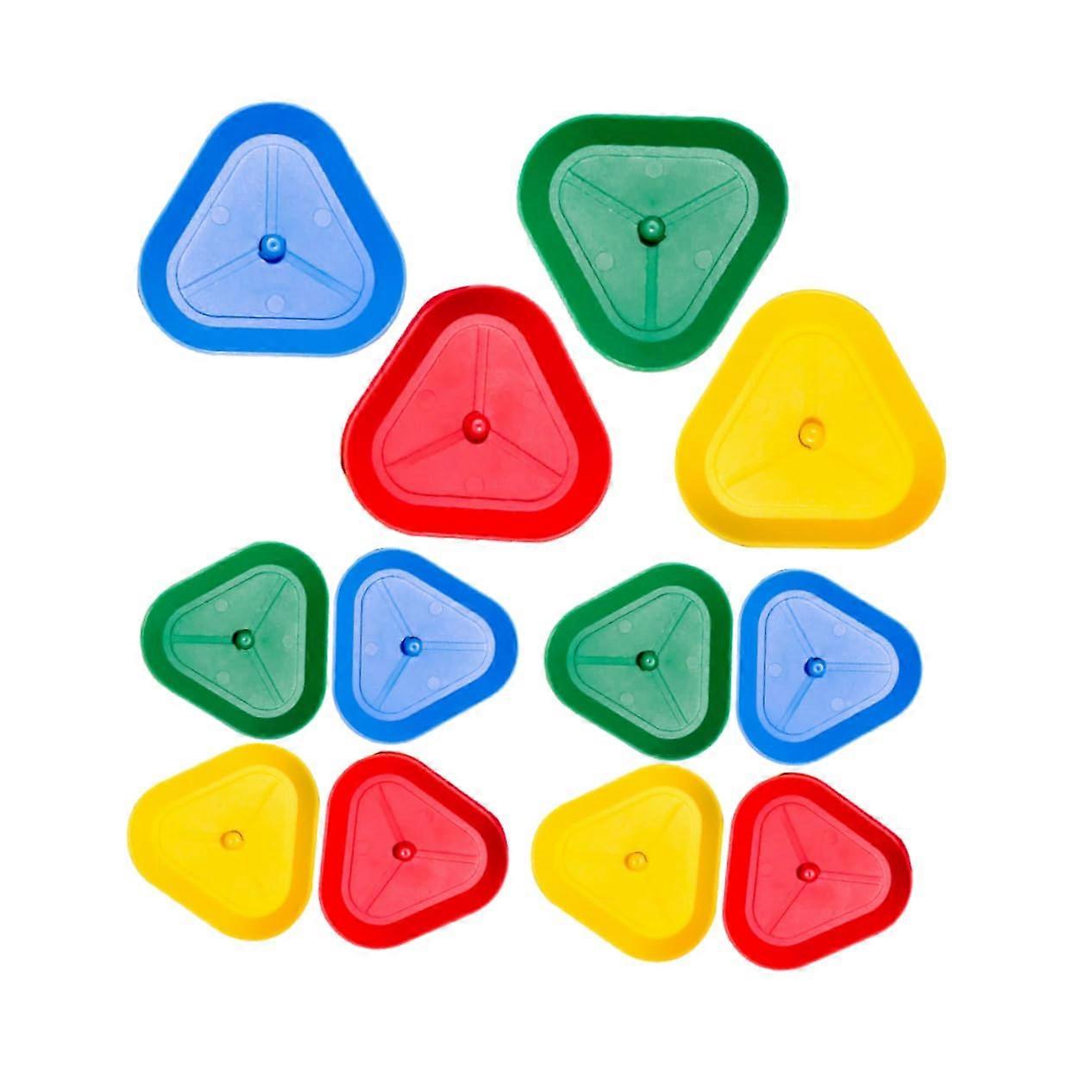 12-Piece Card Holder Reusable Poker Card Holder Set For Standard Playing Cards, Poker Stand Rack For Tabletop Games