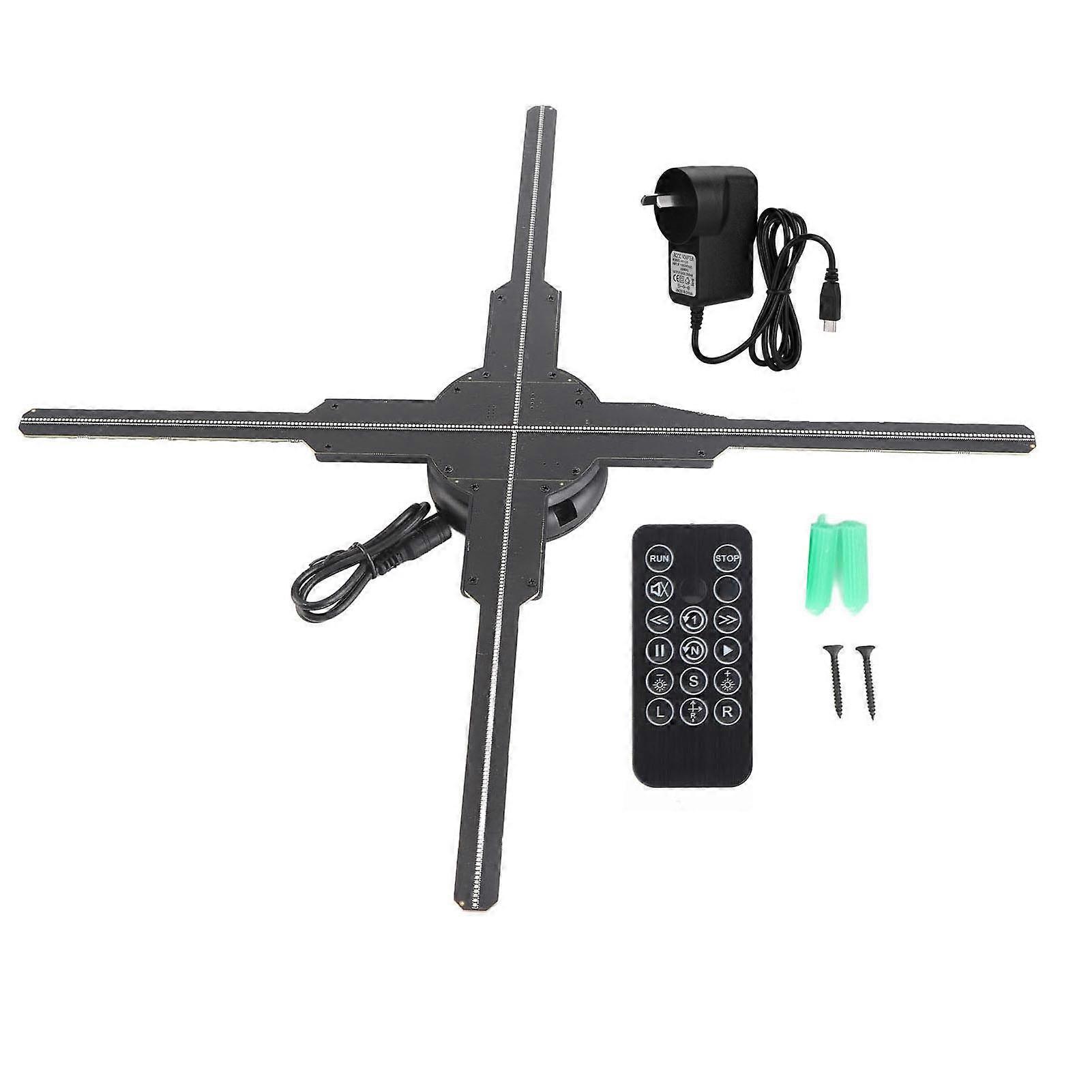 3D Hologram Fan 45cm - High-Resolution 512 LED Display for Stunning Visual Advertising