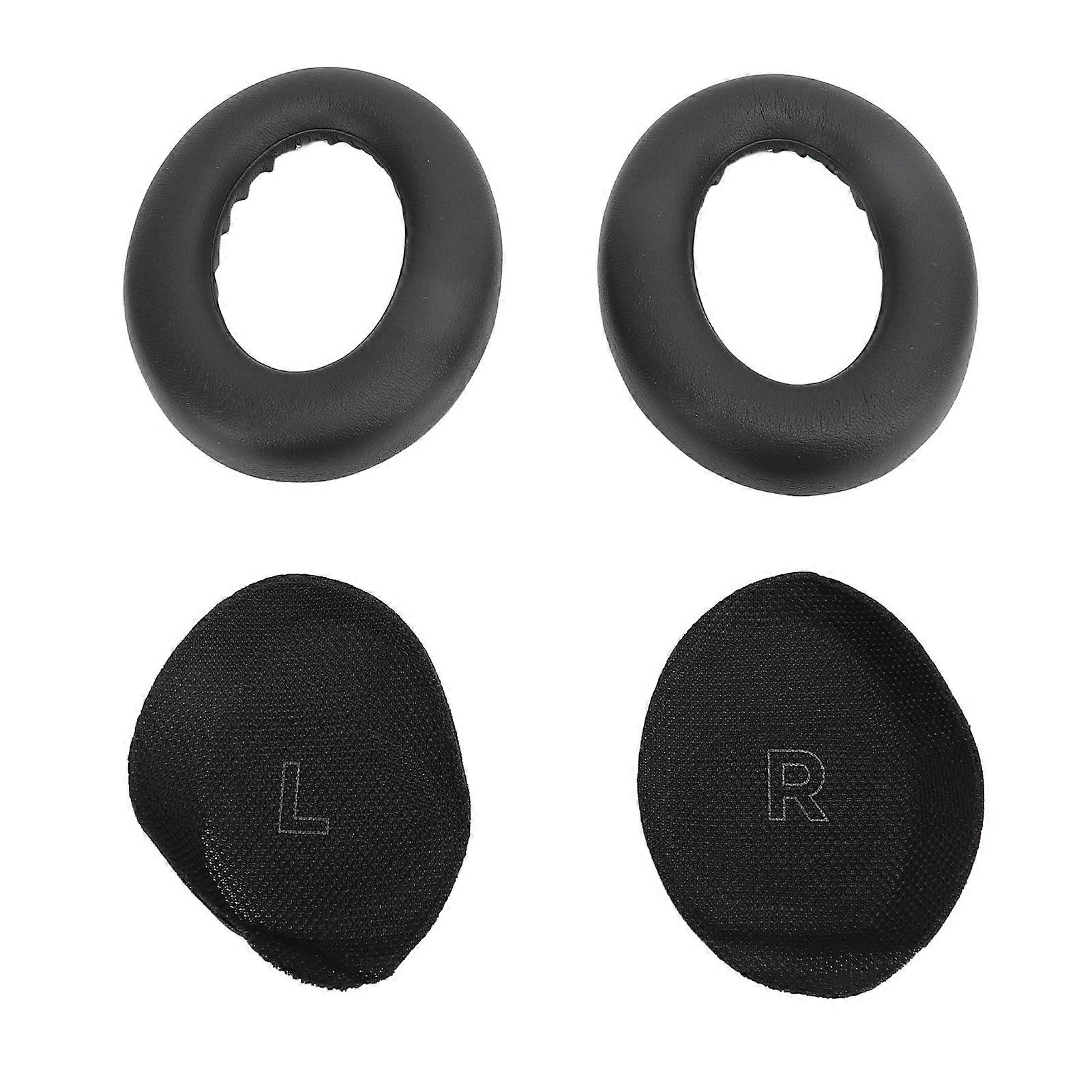 Replacement Earpads for QC Ultra - Soft Protein Leather & Memory Foam for Comfort