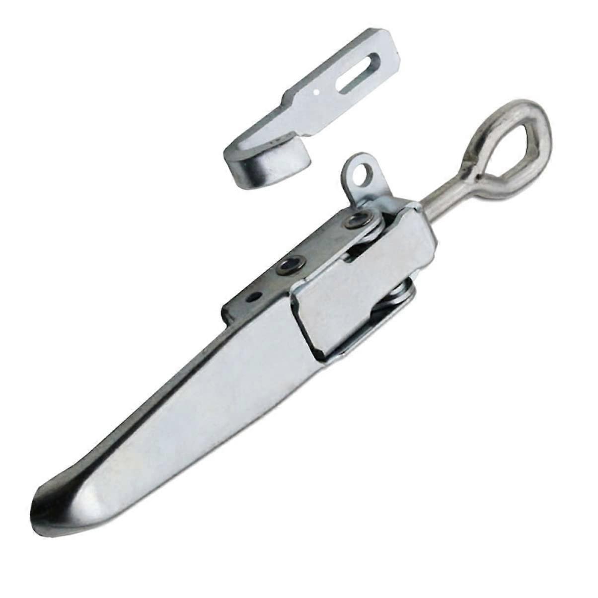 Clamping Anchor Toggle MultiPurpose for Suitcase Duty Silver Locks Hasp Heavy Catch