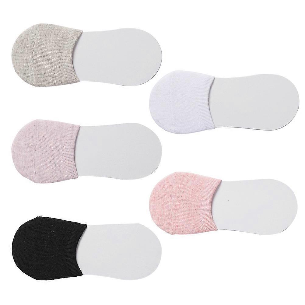 Cotton Half Socks for Toes Tender Comfortable Invisible with Assorted Color Small Size
