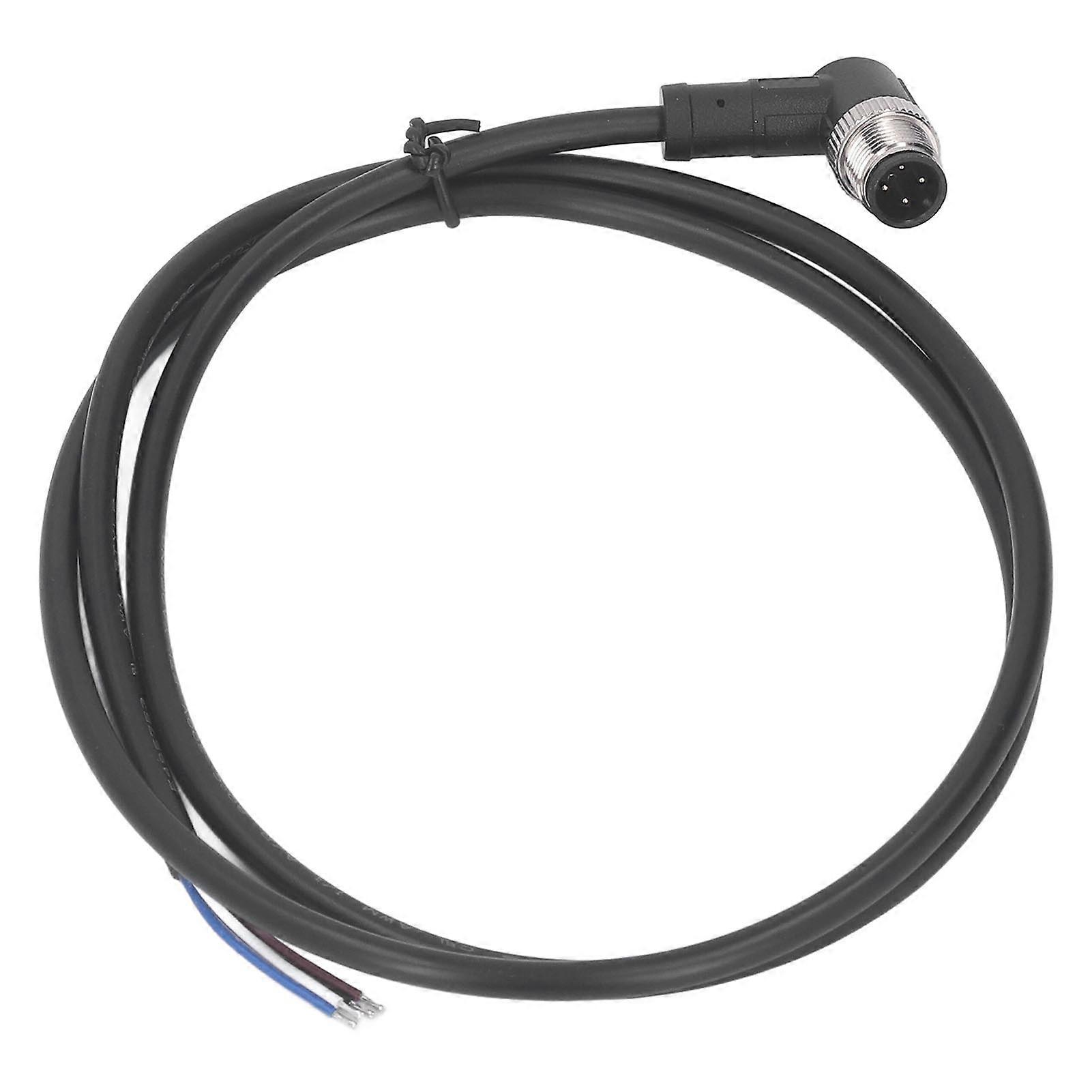 250V Aviation Connector Electrical Sensor Cable 4 Pin PVC Cord A Code Aviation Sensor Cable with Waterproof Connector