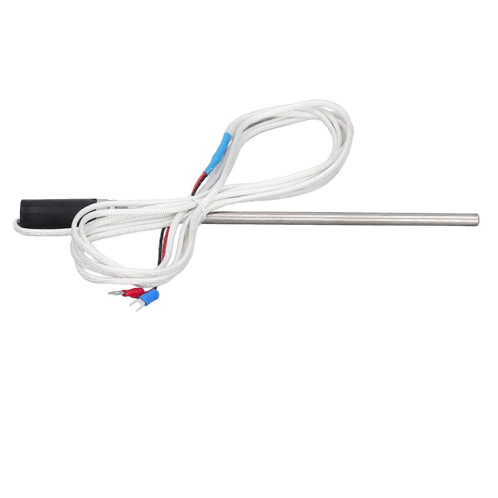 Temperature Sensor Probe Replacement Stainless Steel K Type Digital Temperature Transmitter Extension Cable 3m