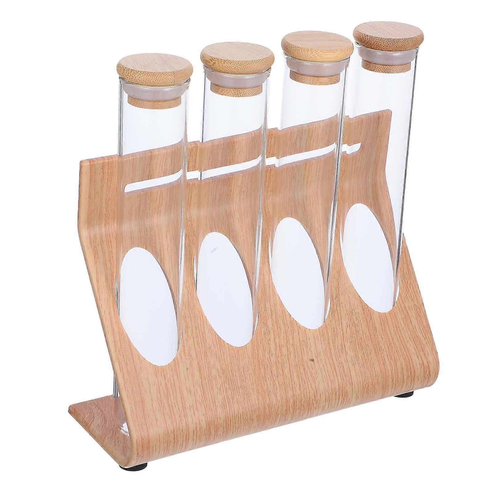 Small Test Tube With Display Storage Rack Kitchen 20.80X19.80X6.00CM 1 Set