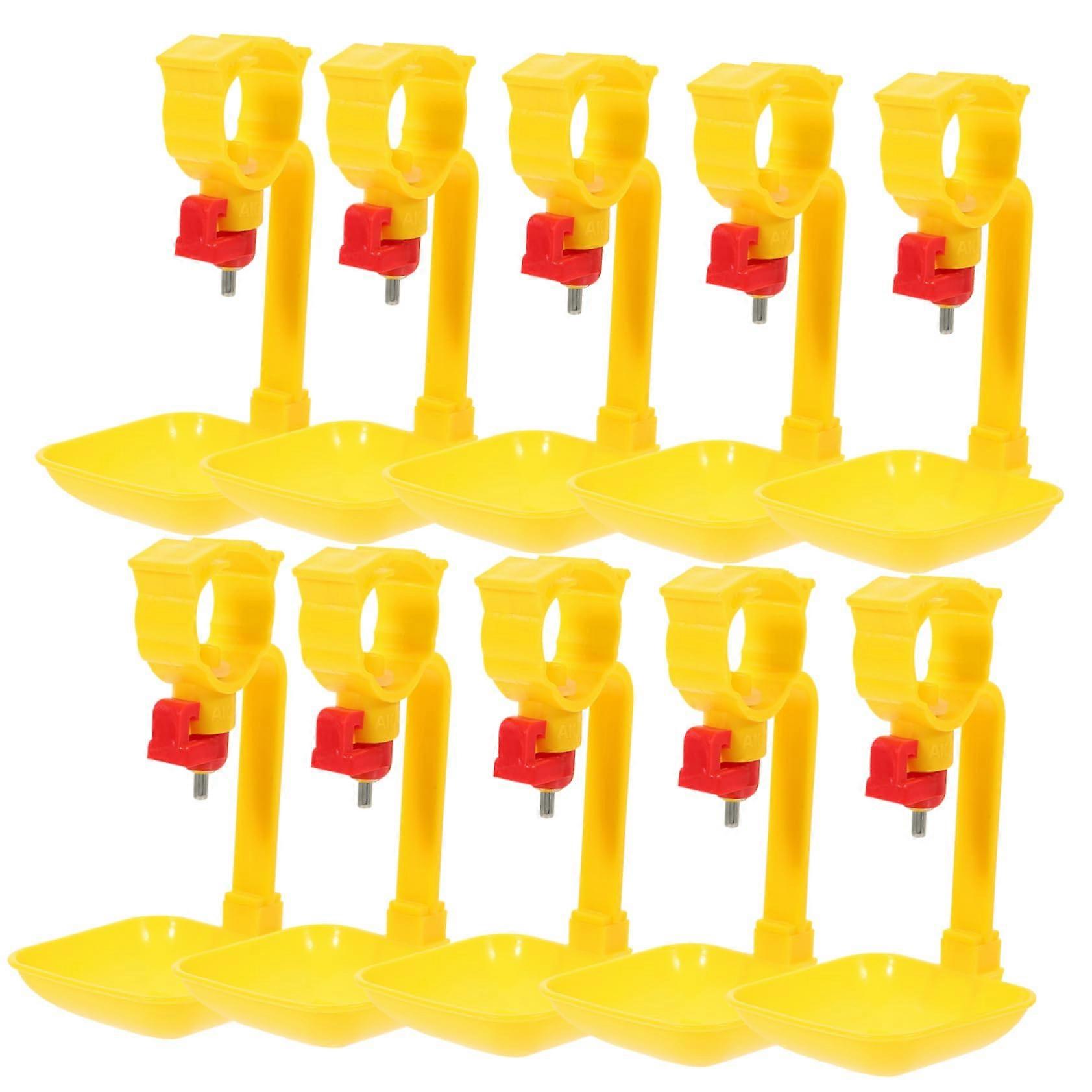 Chicken Cups Water Bowl for Rabbits Drinking Tank Bottle Chicken Food Container Ref: 9169