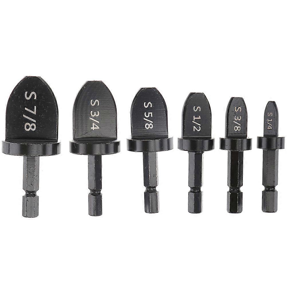 Tubing Deburring Tool Steel For Technicians Air Conditioning Installation 5.5X3CM Drill Bit Functionality 1 Set