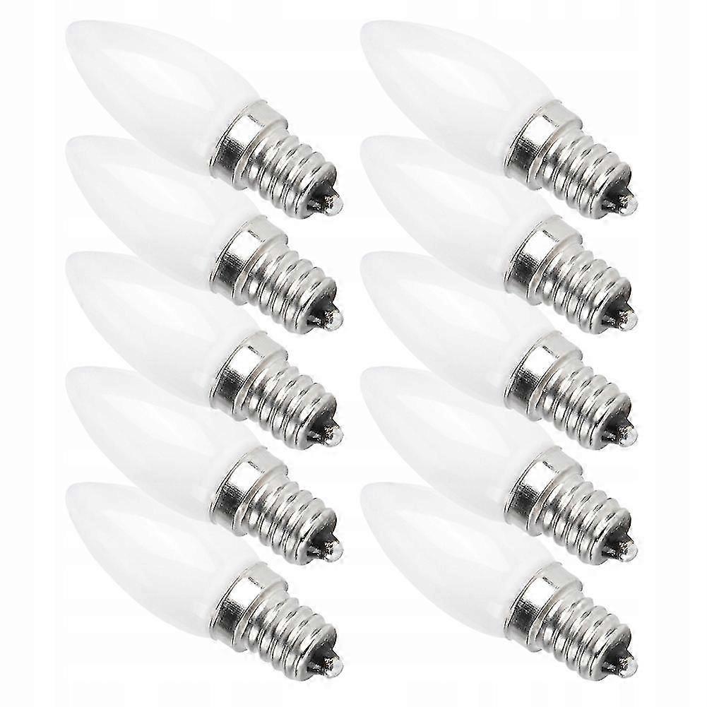 10 Pcs E12 Led Bulbs 1.5w 230v 85lm