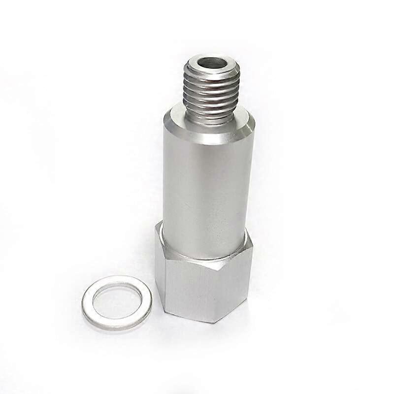Coolant Temperature Sensor Adapter M12x1.5 Male to 3/8 NPT Female for LS Series Engines, Extended Compatibility