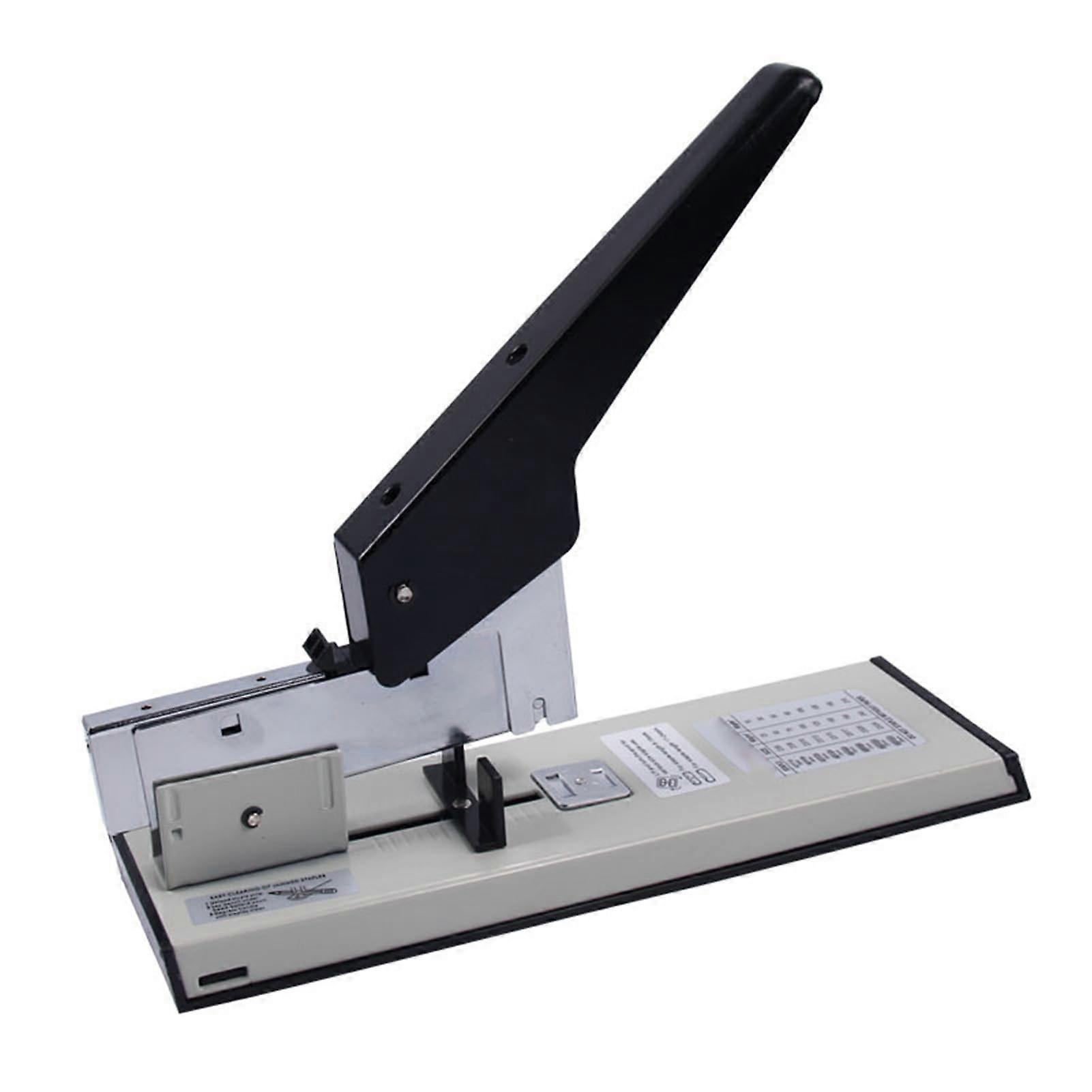 Heavy Duty Stapler High-Capacity Metal Office-Grade With Coated Handle And Rubber Grip For Paper Binding Classroom