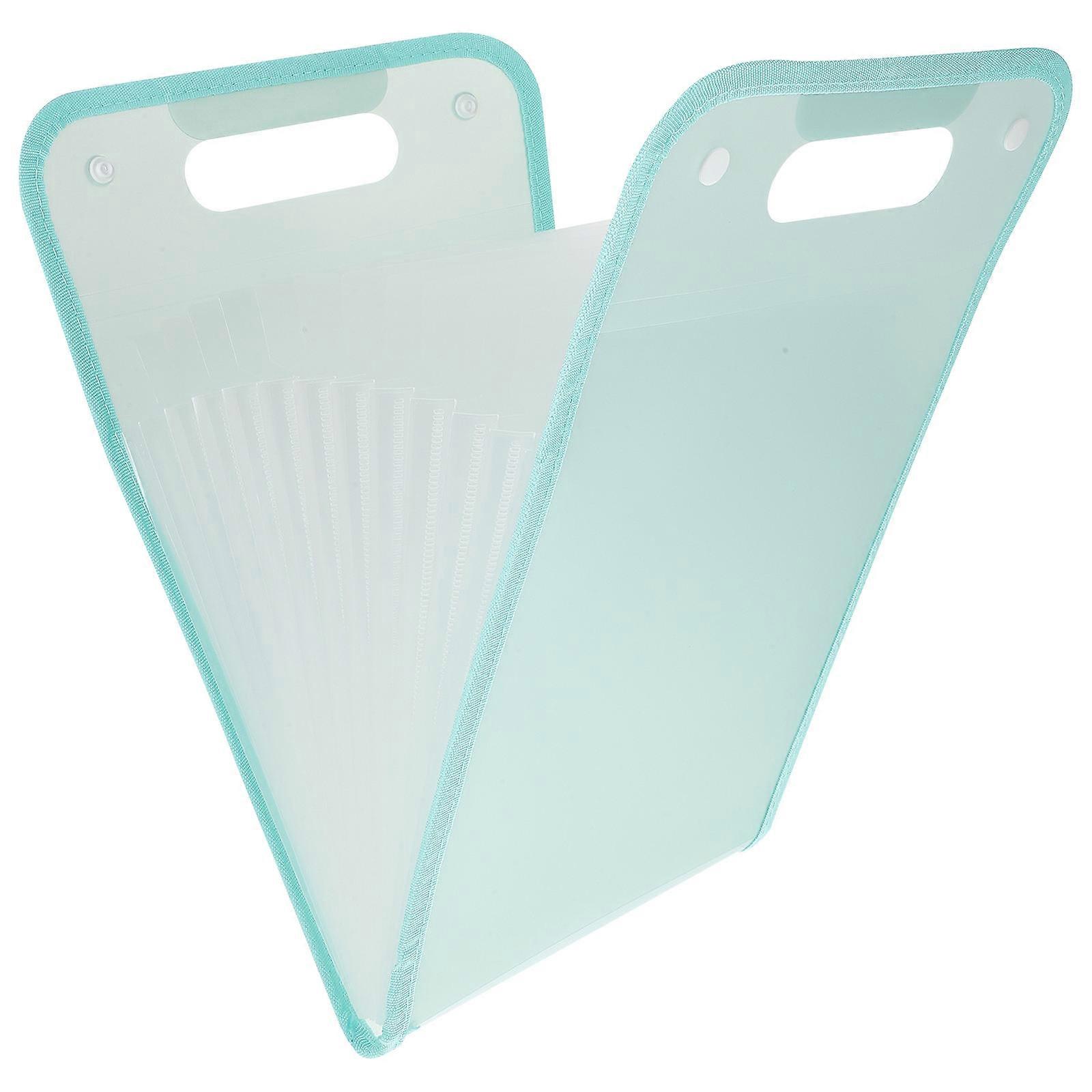 Portable File Folder with Large Capacity for Paper Files 1 Set Expanding File Box
