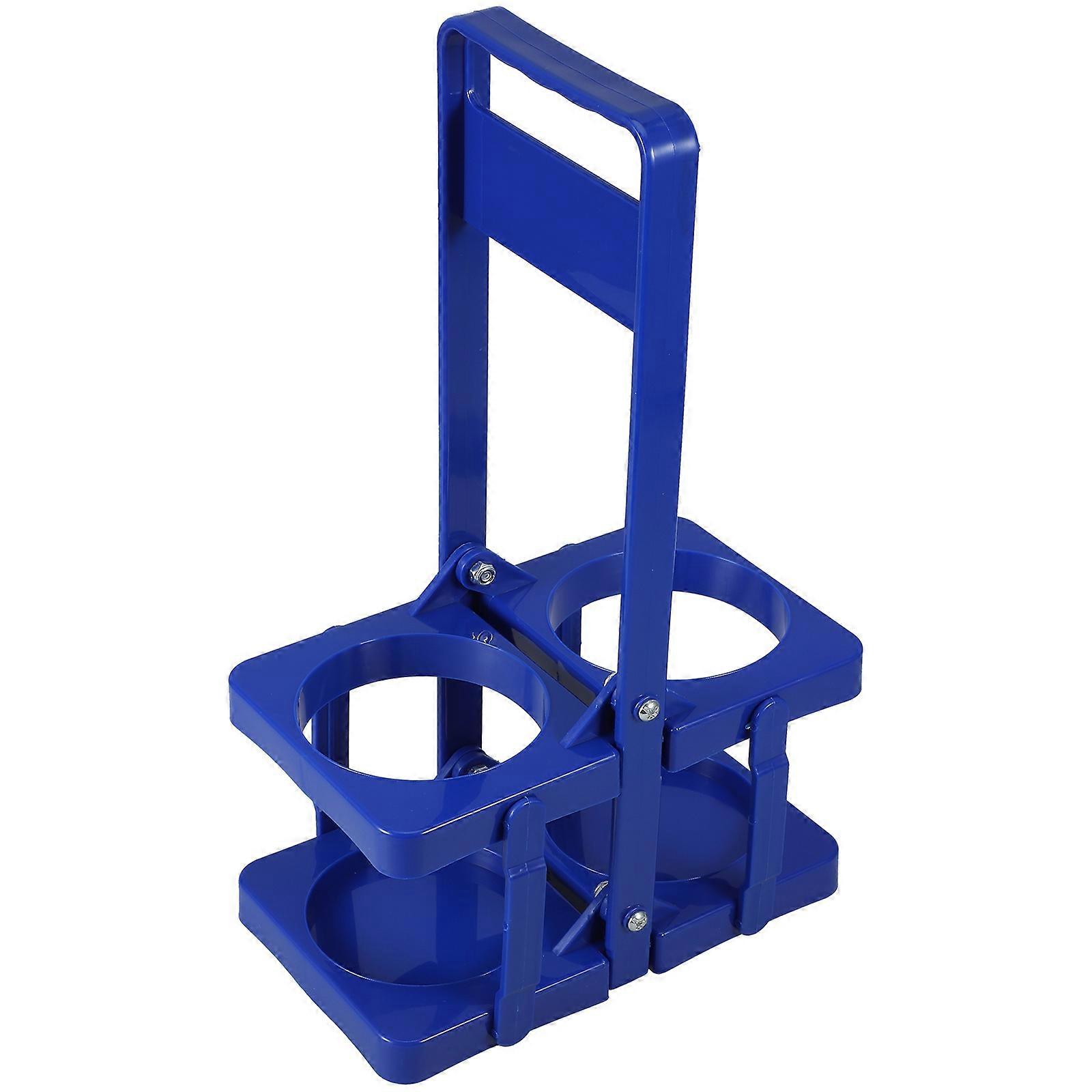 Folding Beer Carrier Basket with Handle – Portable Holder for Picnics, Parties & Outdoor Events, Convenient Storage for Bottles, Home Bar Use