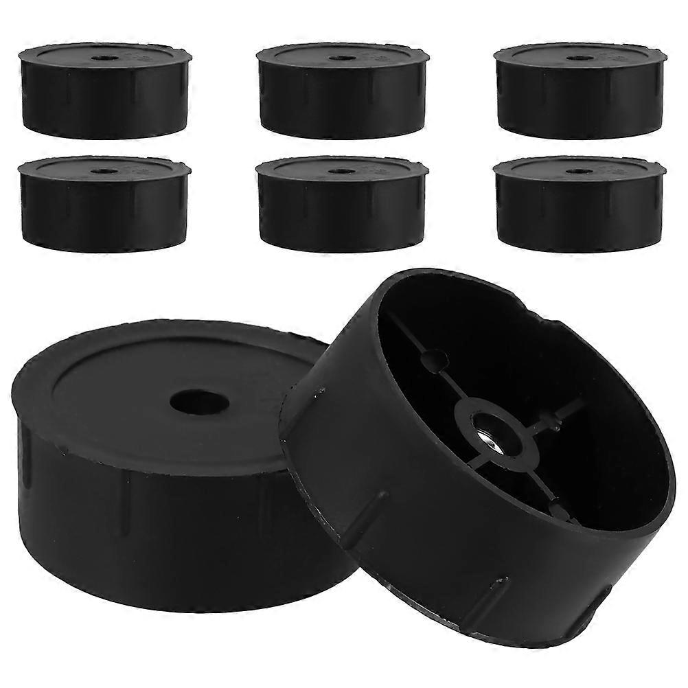 8pcs Cat Tree Tube Plugs for DIY Cat Scratching Post Replacement – Plastic Hole Inserts for Pet Activity Space Assembly