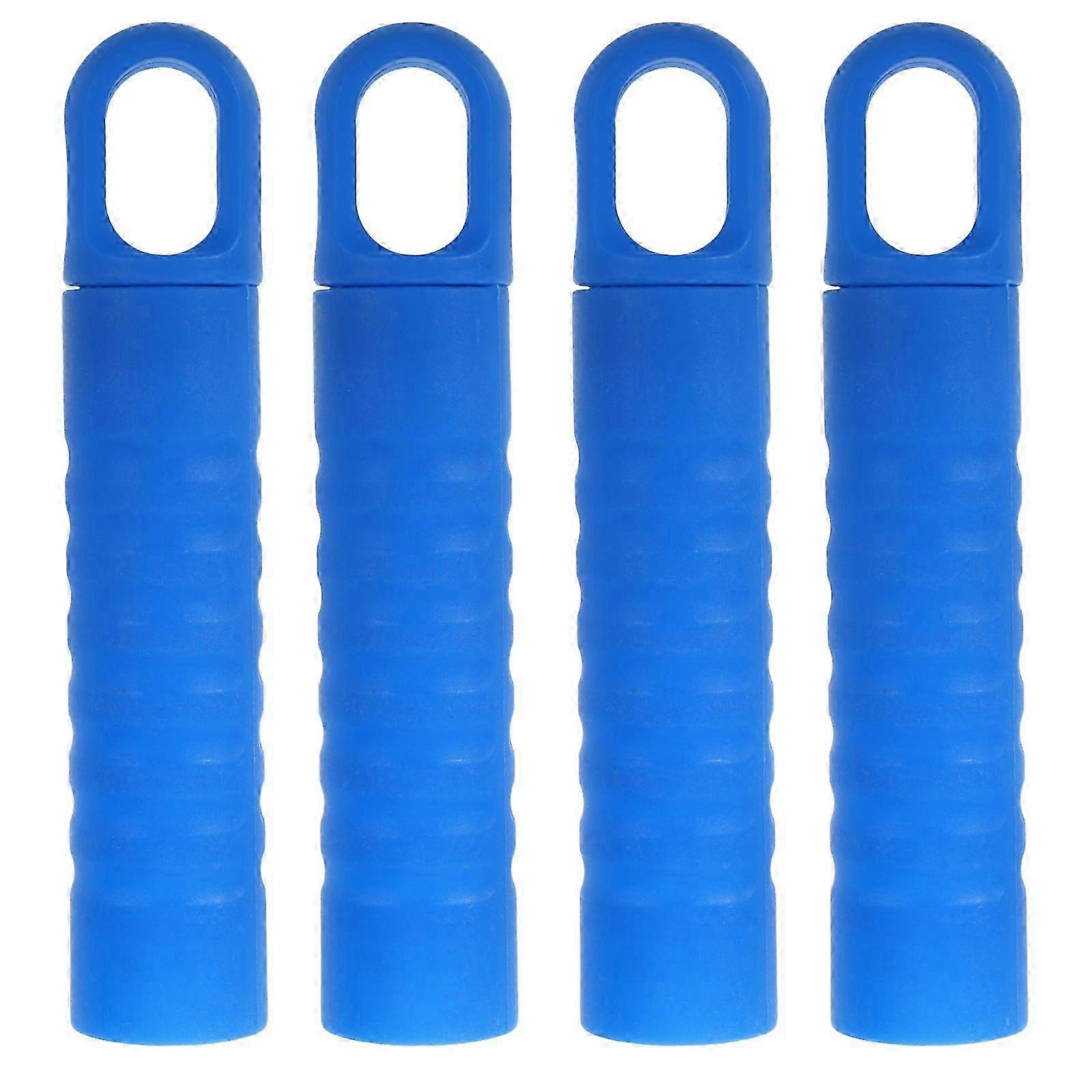 2025 4pcs Broom Handle Grip With Hanging Hole Mop Stick Replacement End Cap 22mm Floor Brush Handle Sleeve Plastic Mop Rod Handle Grip