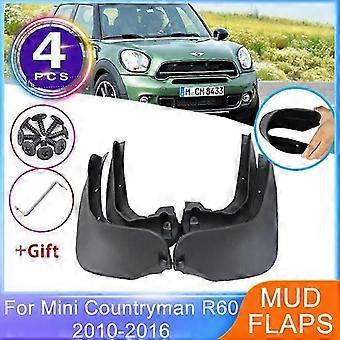 Kotflügel Set für Mini Countryman R60 Cooper 2010 ~2016 Spritzschutz Schmutzfänger vorne hinten Radschutz Kotflügel Zubehör