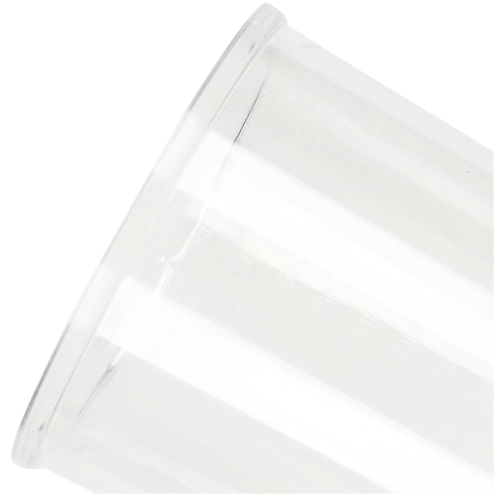 Measuring Cylinder Transparent Liquid Container Laboratory Measurement Teaching Instrument