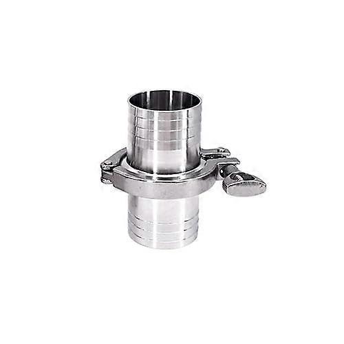 TriClamp Cover, Threaded Sleeve Adapter, Stainless Steel 304 with Silicone Gasket