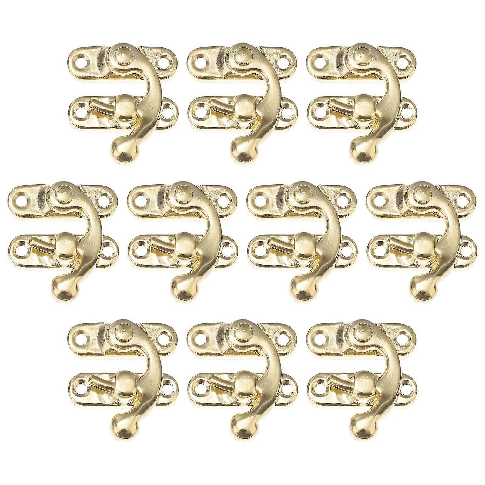 Latch Hook and Hinge Corrosion-Resistant for Toolboxes and Cabinets 10Pcs