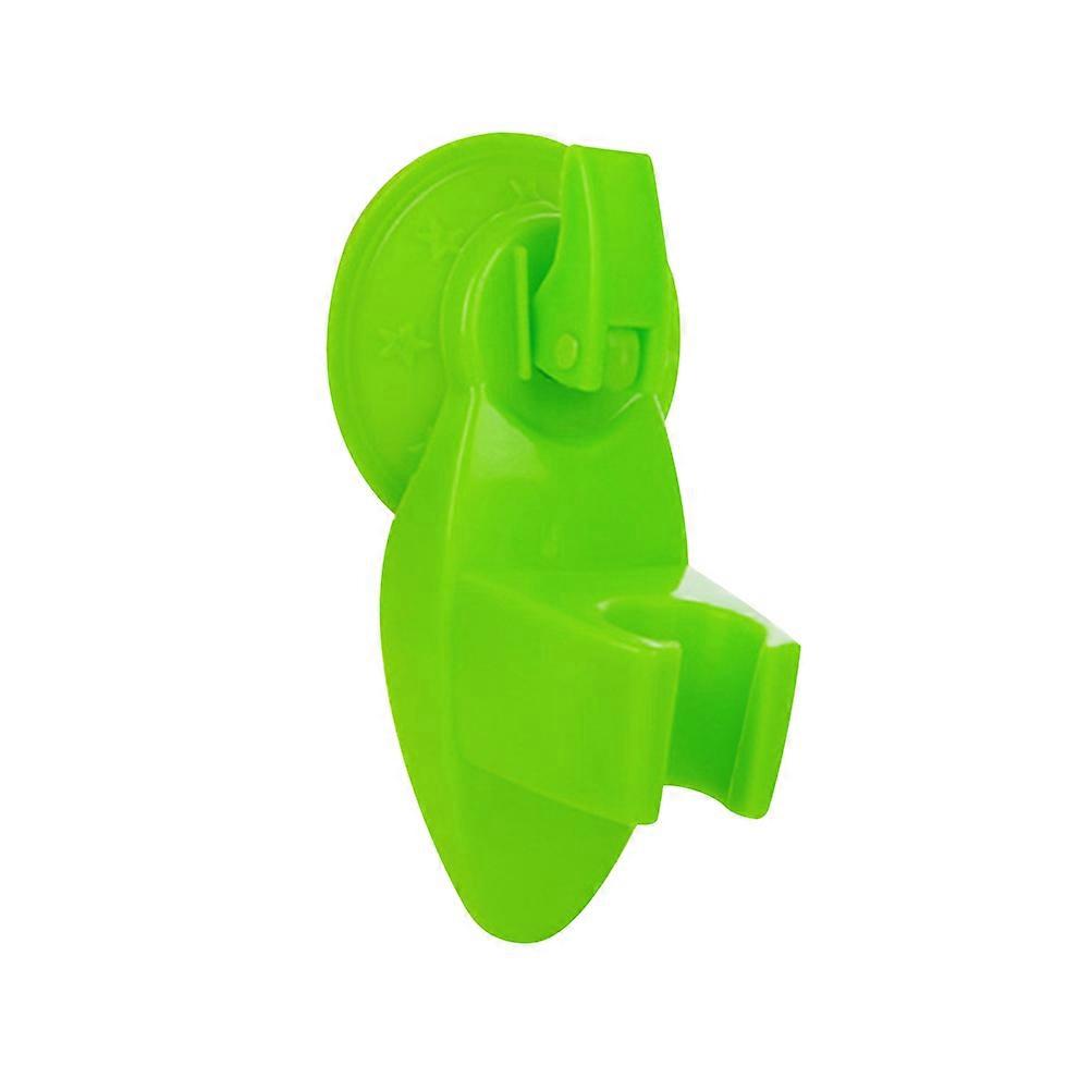 Green Shower Fixed Bracket For Wall Mounting Adults Bathroom Use 1Pack Travel Friendly
