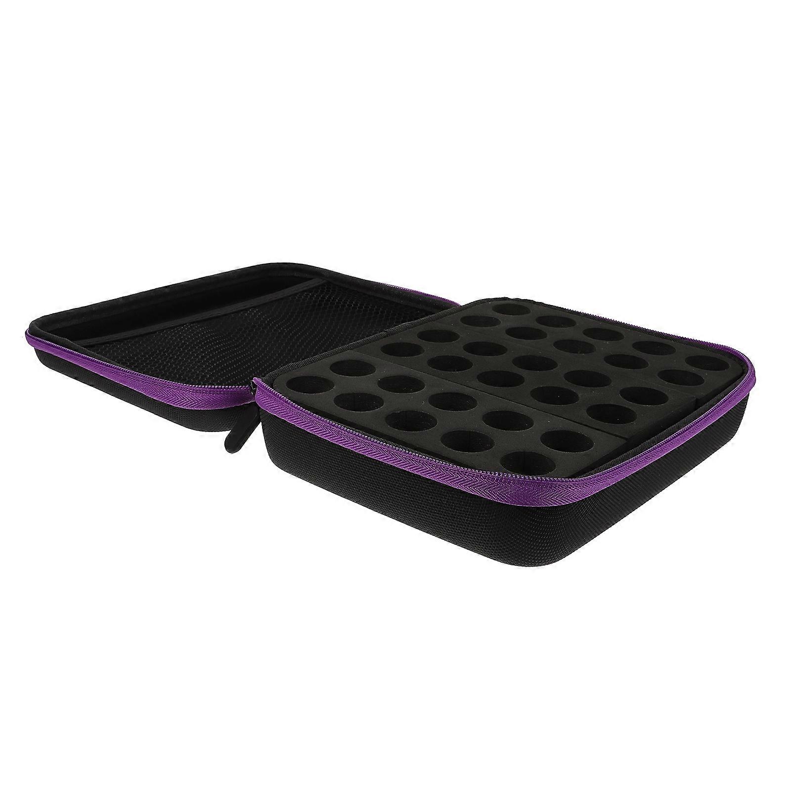 Portable Essential Oil Carry Case For Home Organization With Pressure-Resistant Feature Measuring 21X16.5X7CM